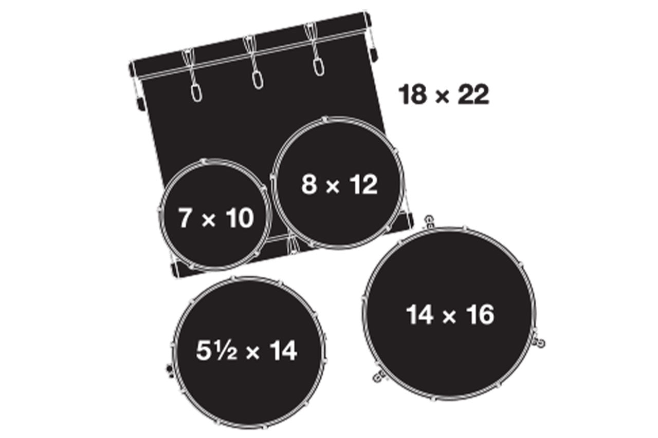 Gretsch RN2-E825-SABB Renown Drum Kit