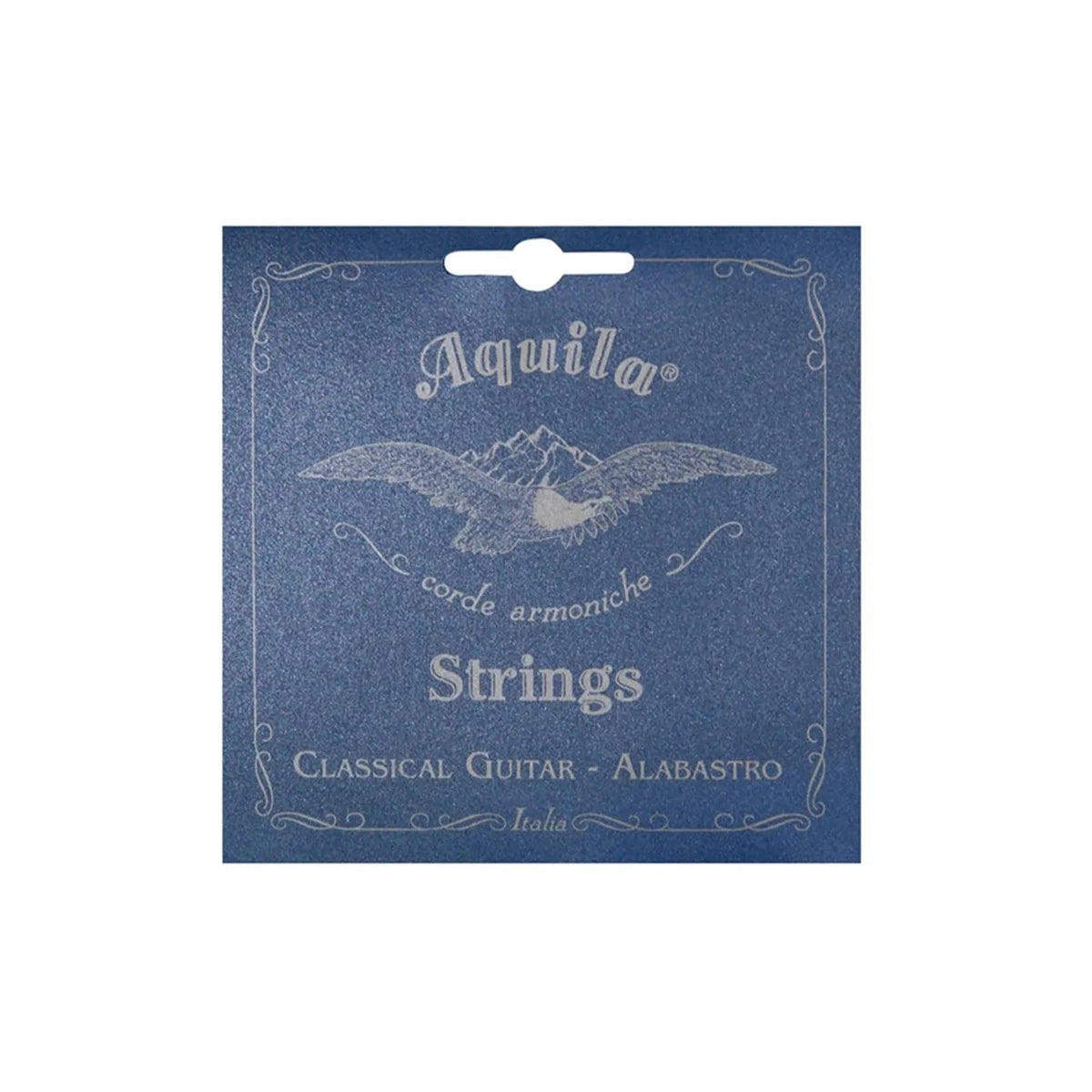 Aquila 20C Alabastro Nylgut classical guitar strings pack, front