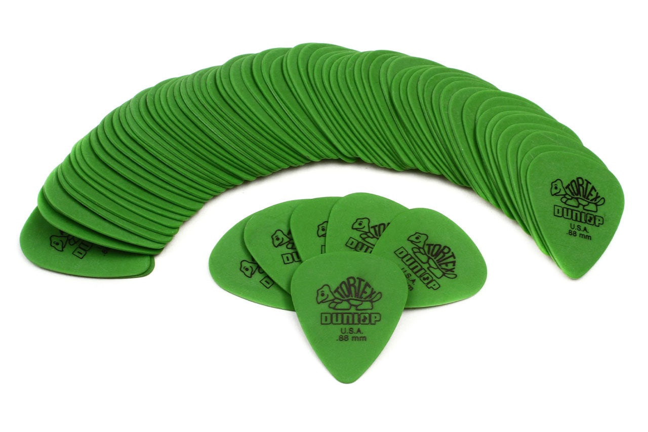 Dunlop Tortex Green .88mm Picks