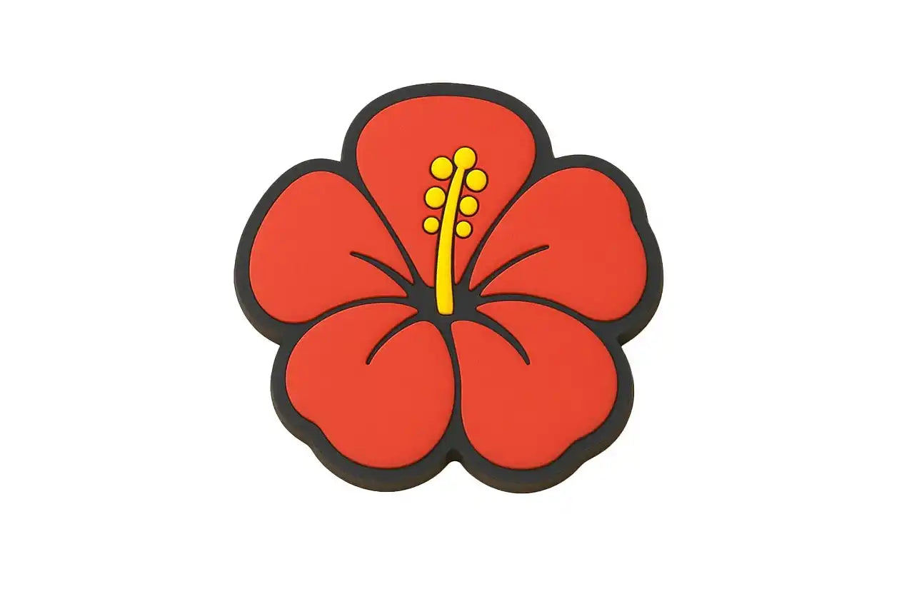 Jam Palz Hibiscus Headstock Charm