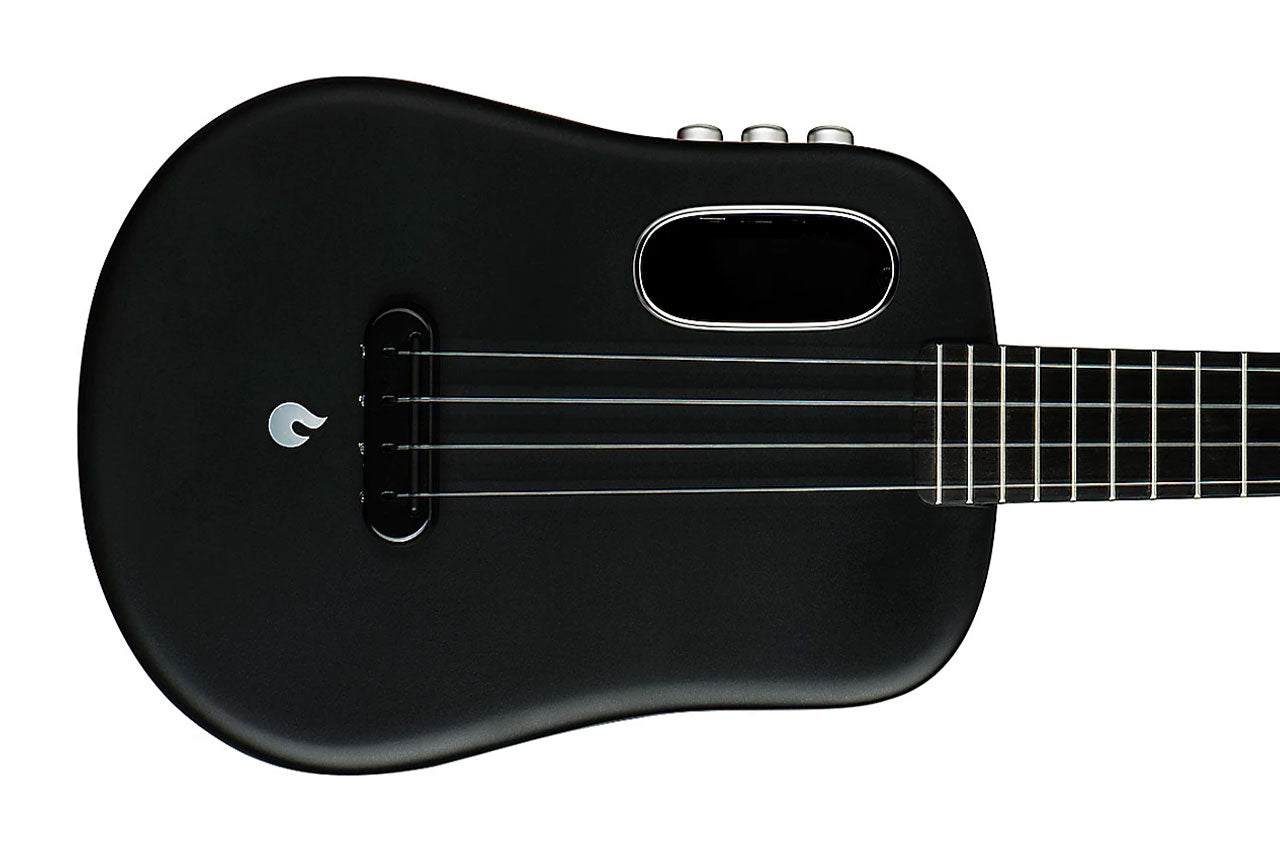 Lava U Sparkle Black Acoustic-Electric Ukulele