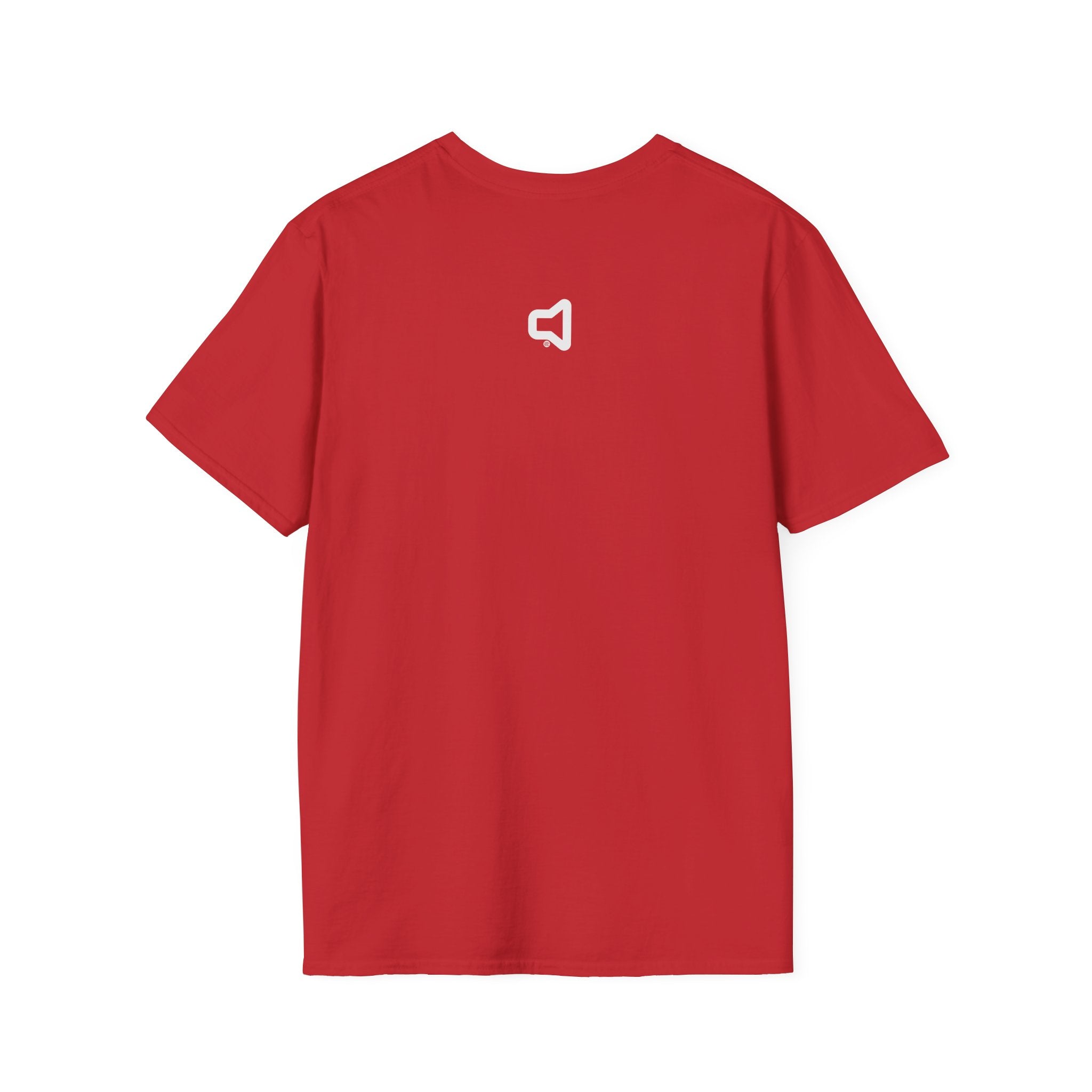Speaker Icon T‑Shirt - White Logo