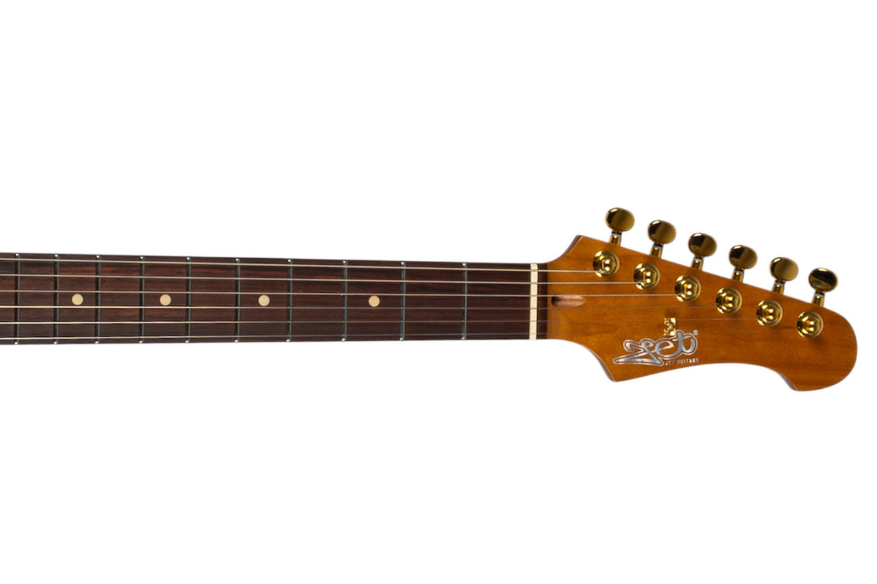 Jet JS-480 BK G Black Stratocaster Electric Guitar