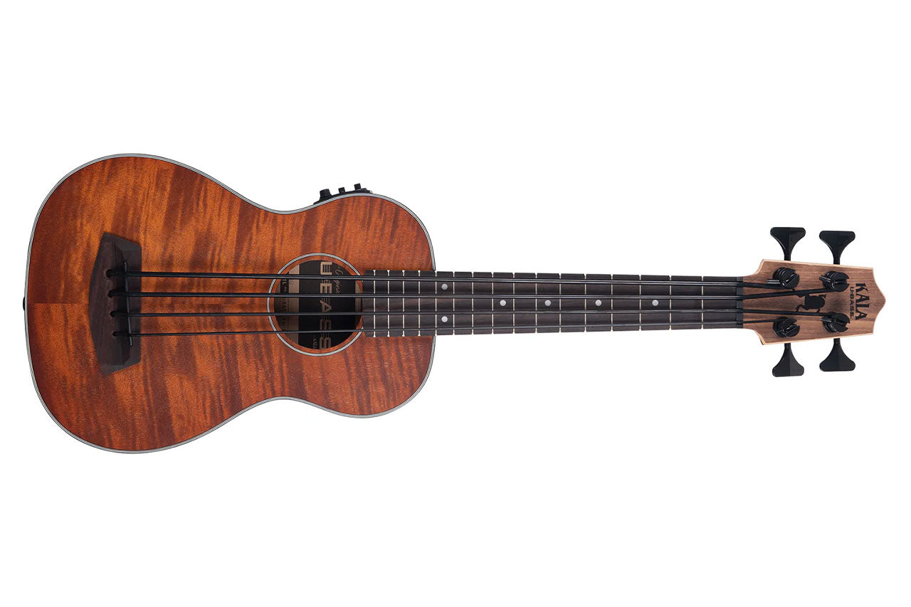 Kala Exotic Mahogany Acoustic Electric U•BASS