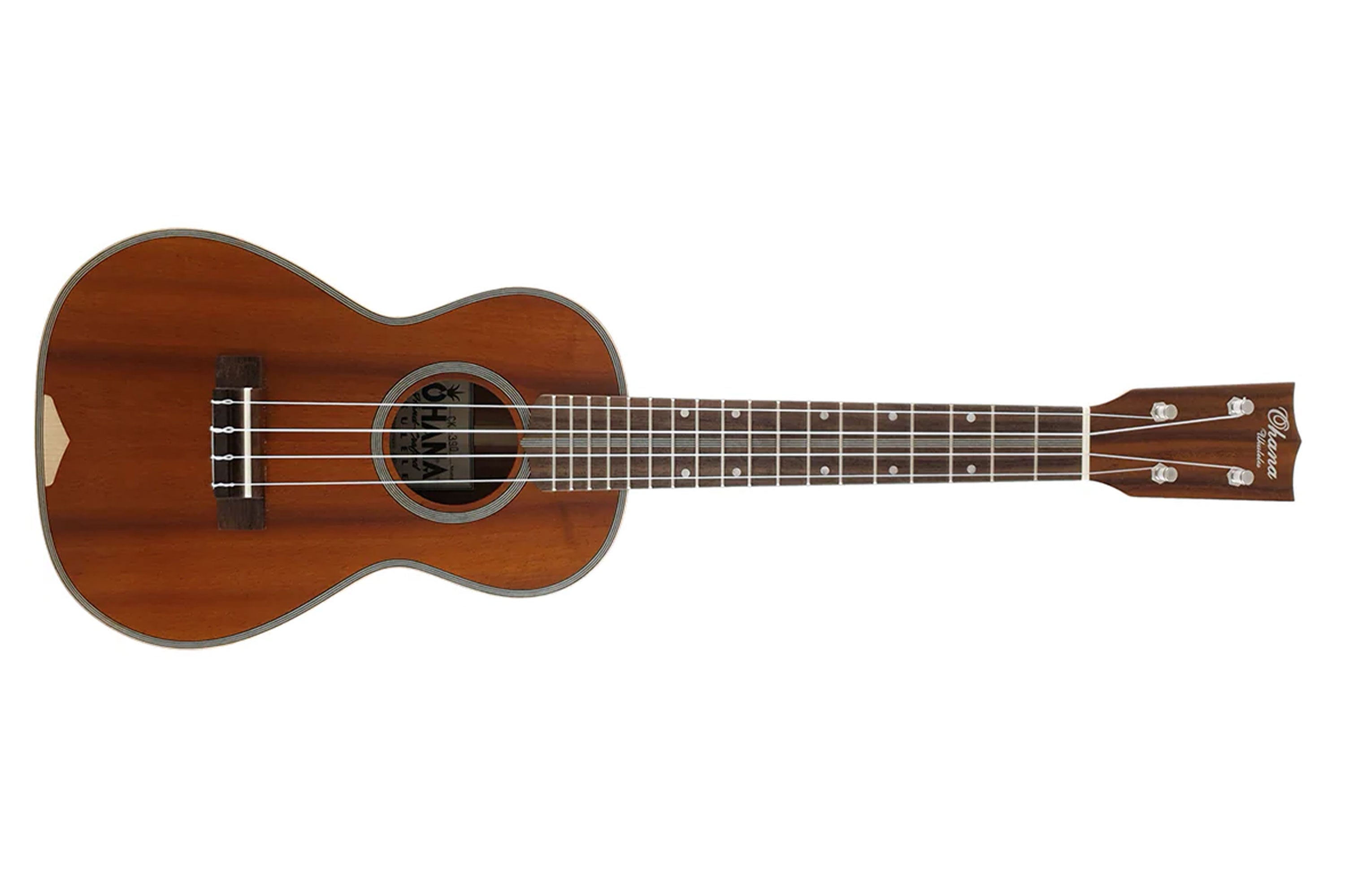Ohana Solid Hawaiian Koa Concert Ukulele