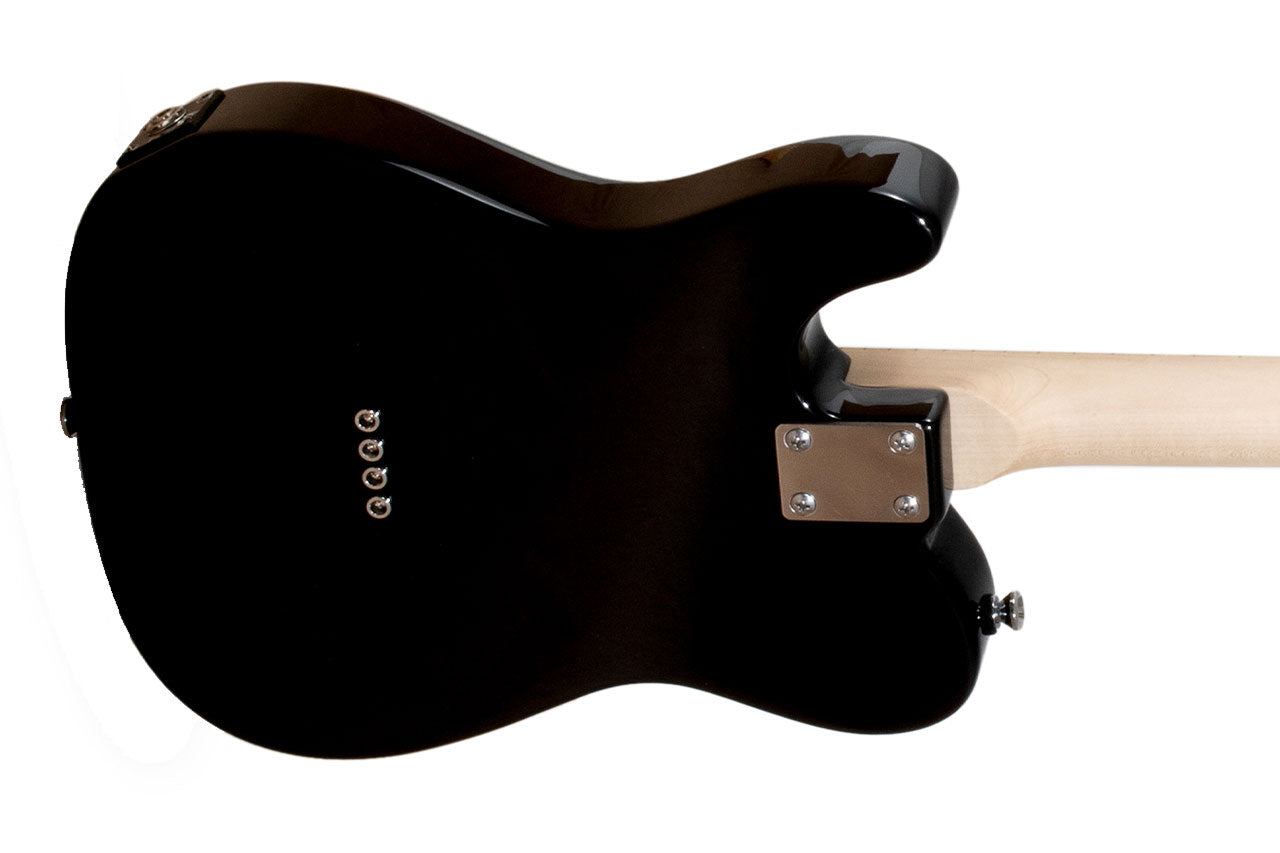 Risa TE-432-BK Tele Style Electric Tenor Ukulele