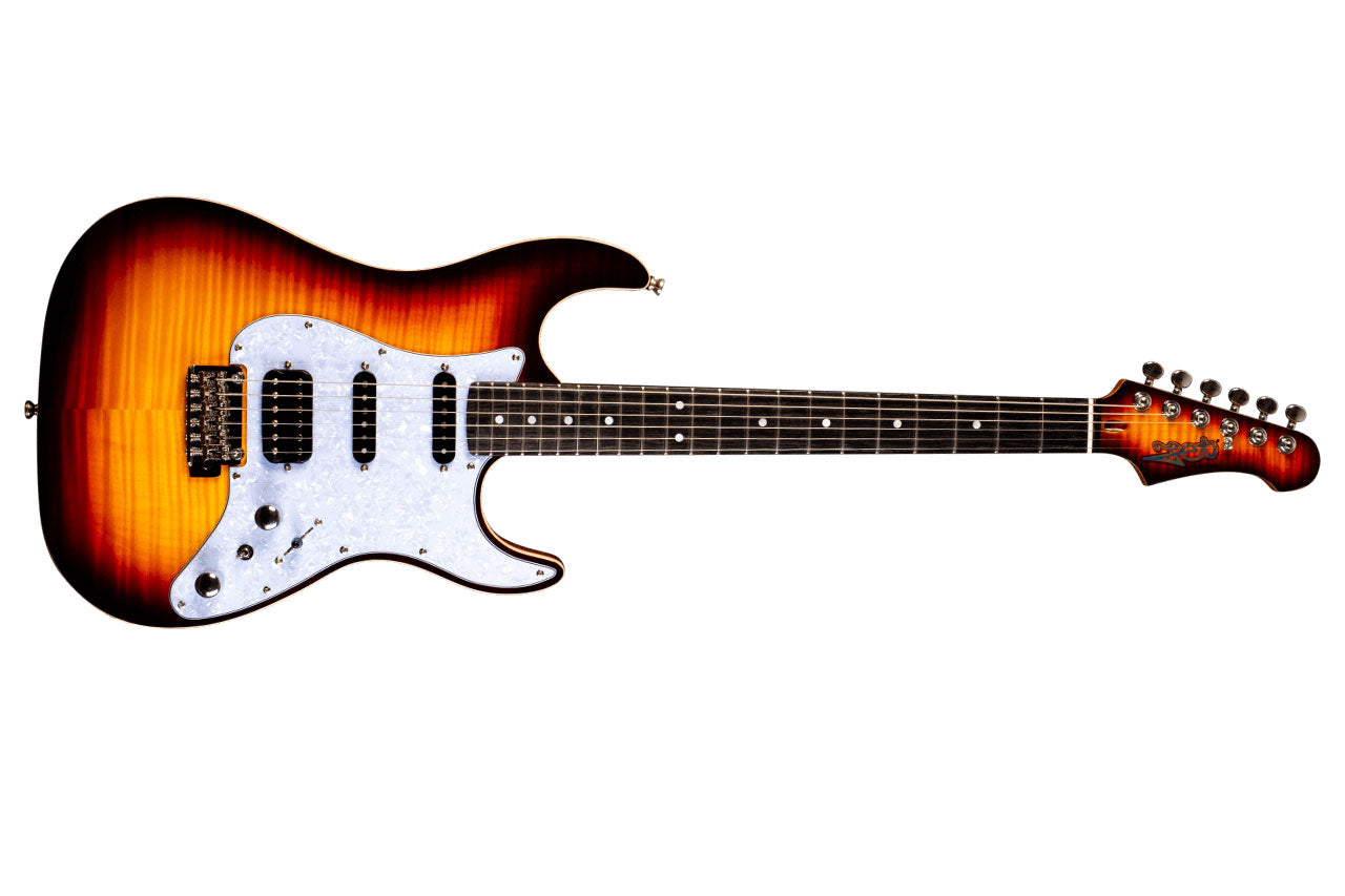 Jet JS-600 BS Sunburst Stratocaster Electric Guitar