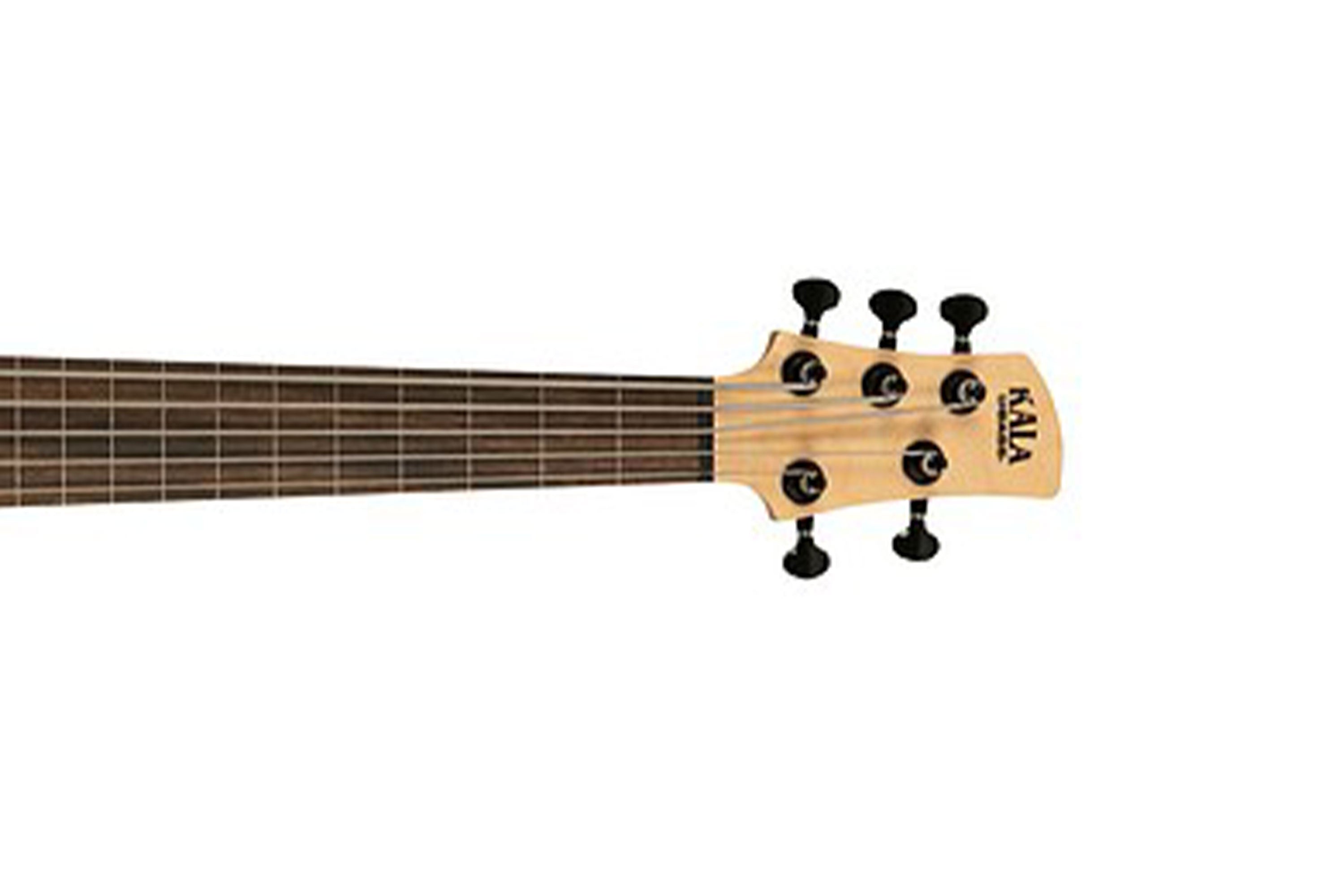 Kala Solid Body 5-String Jet Black Fretless U•BASS