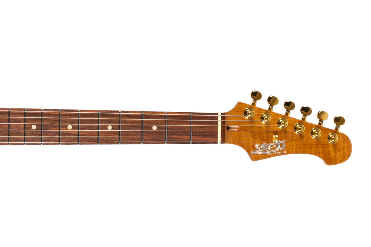 Jet JS-480 WR G Wine Red Stratocaster Electric Guitar