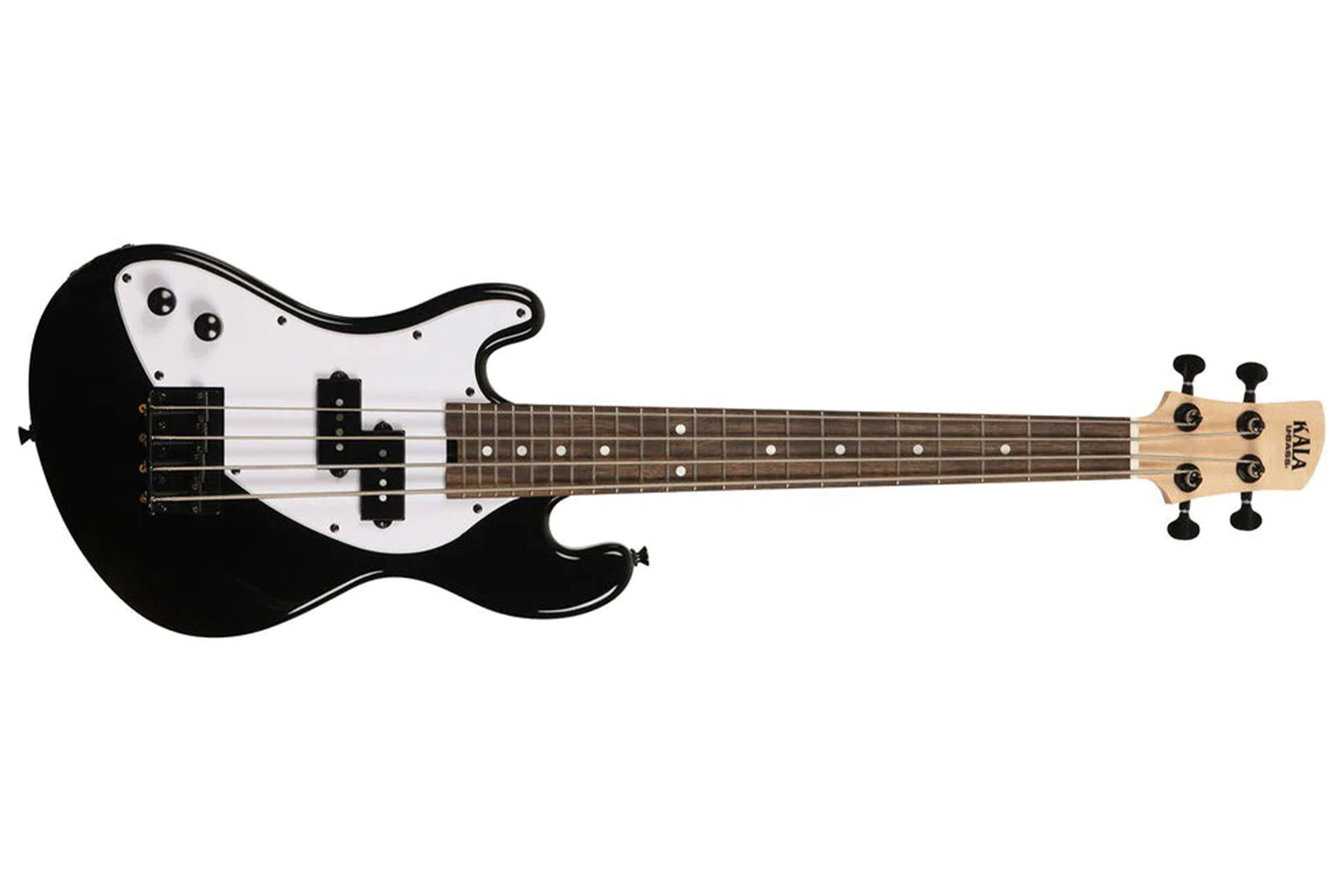 Kala Solid Body 4-String Jet Black Fretted U•BASS Left Handed