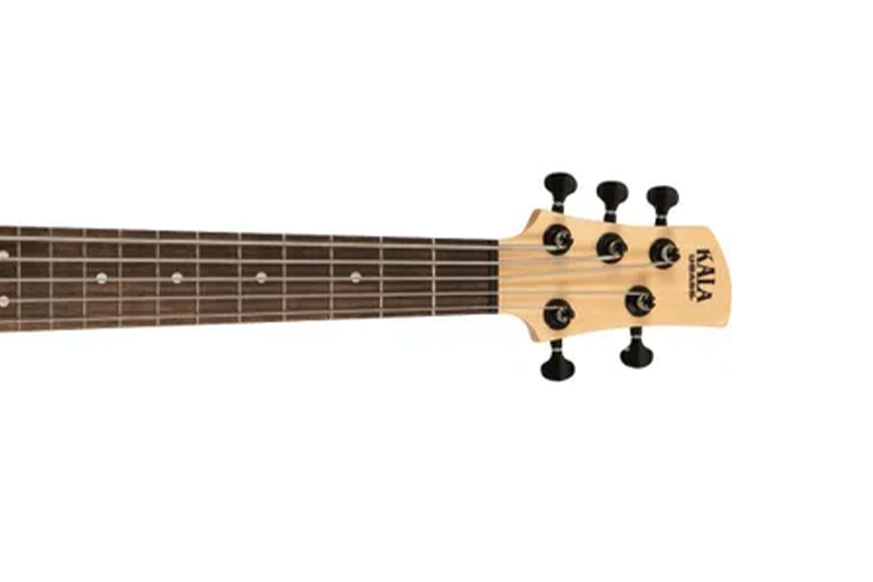 Kala Solid Body 5-String Jet Black Fretted U•BASS