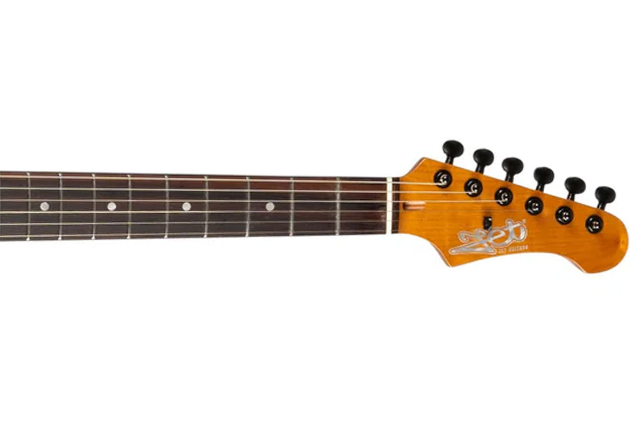 Jet JS-400 MBK R Matte Black Electric Guitar