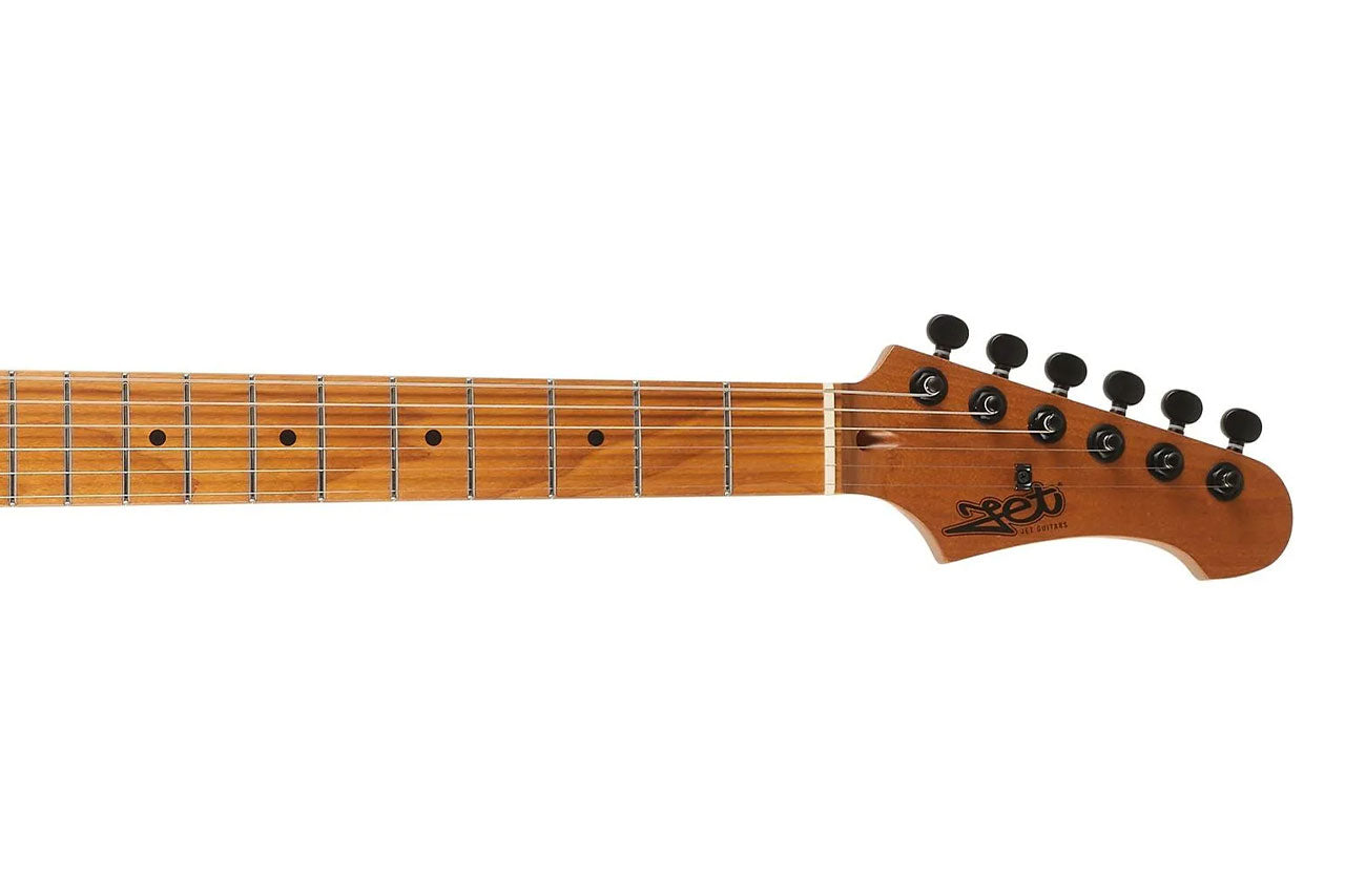 Jet JS-500 MBK Satin Back Stratocaster Electric Guitar