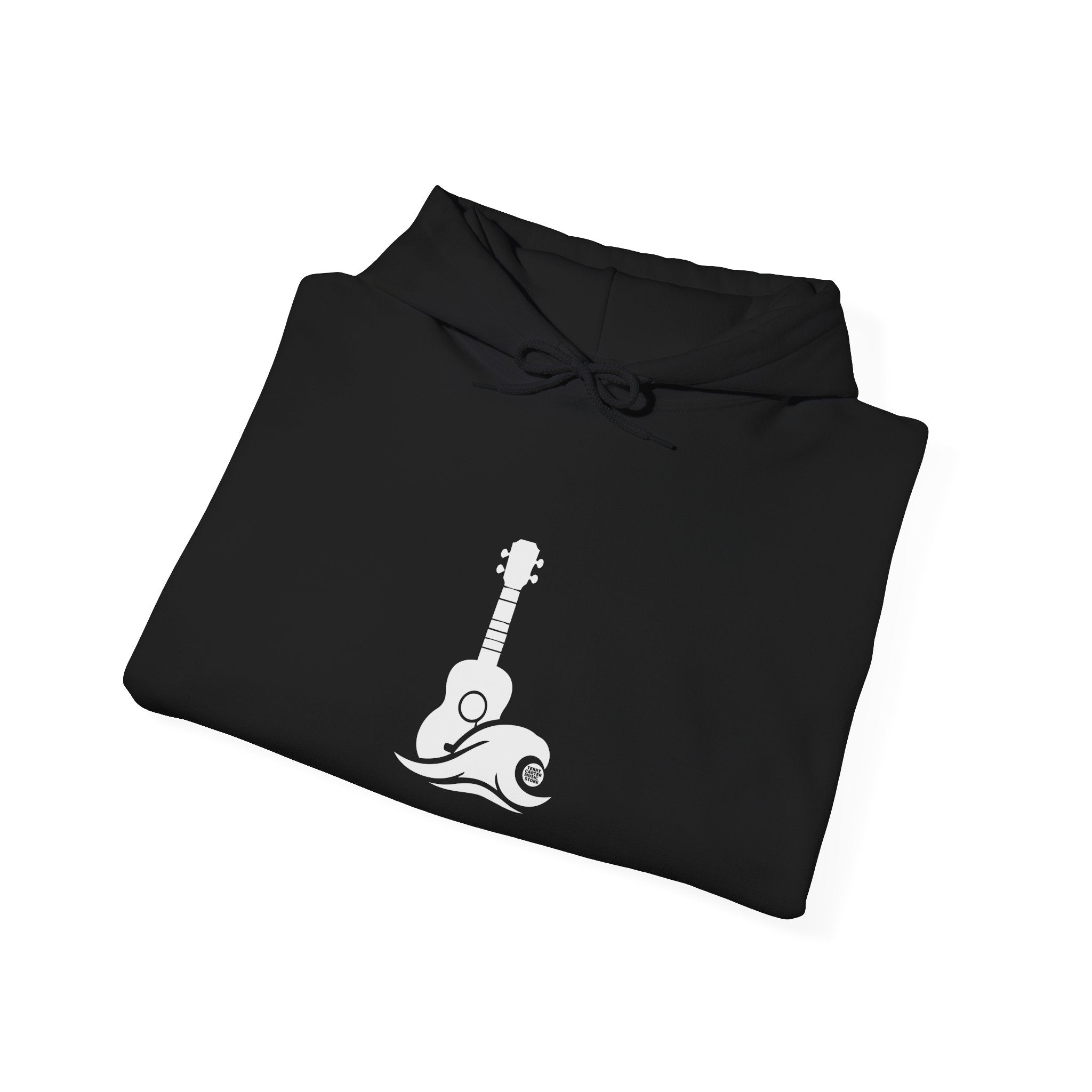 Ukulele Musician Hoodie - Black Logo