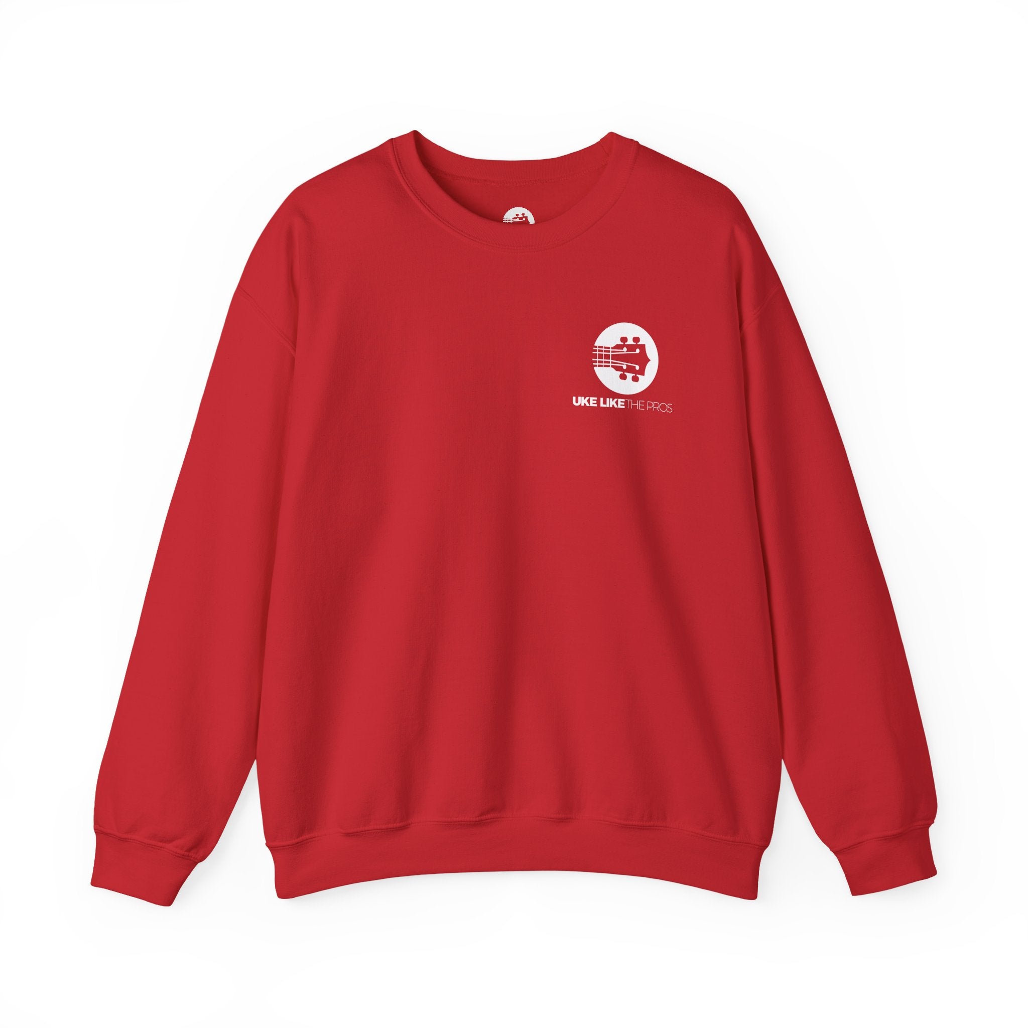 Uke Like The Pros Sweatshirt - White Logo