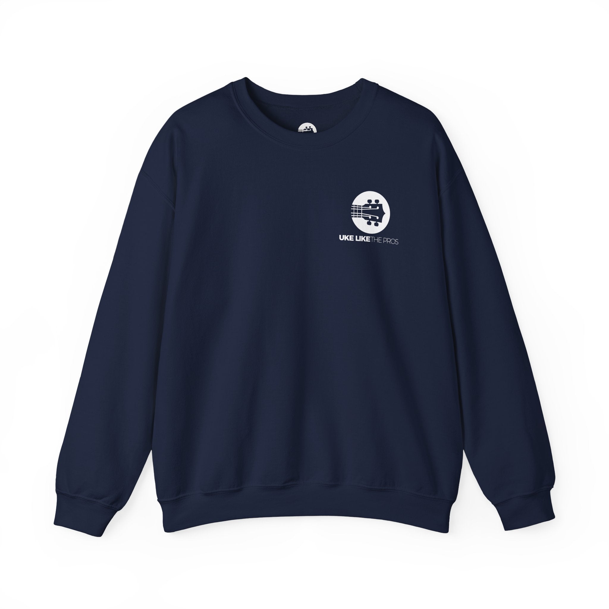 Uke Like The Pros Sweatshirt - White Logo
