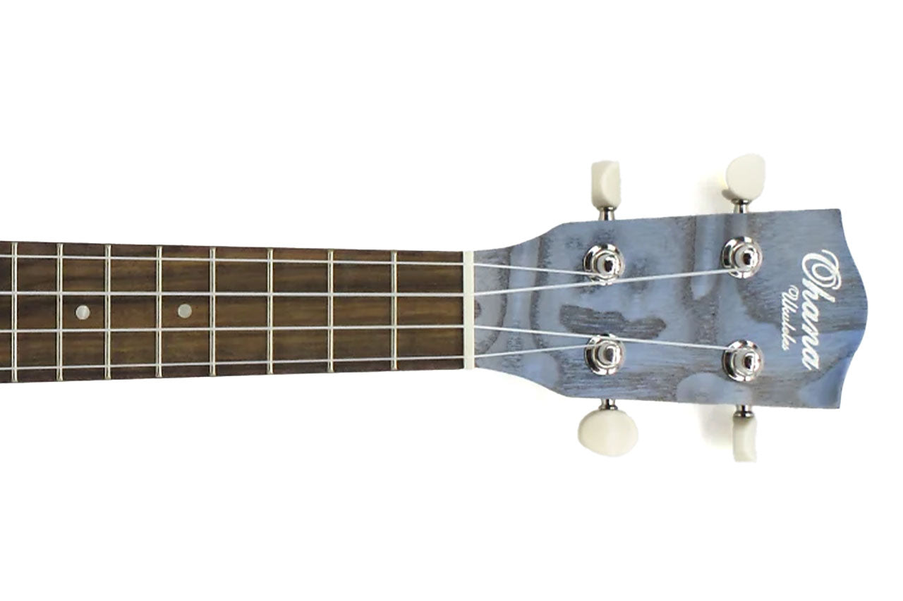 Ohana SK-15W-BL Soprano Ukulele