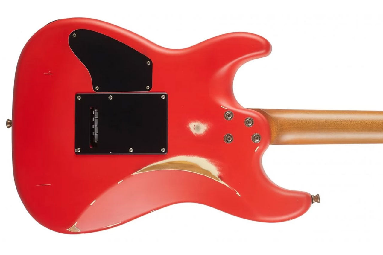 Jet JS-850 RELIC FR Red Distressed Electric Guitar