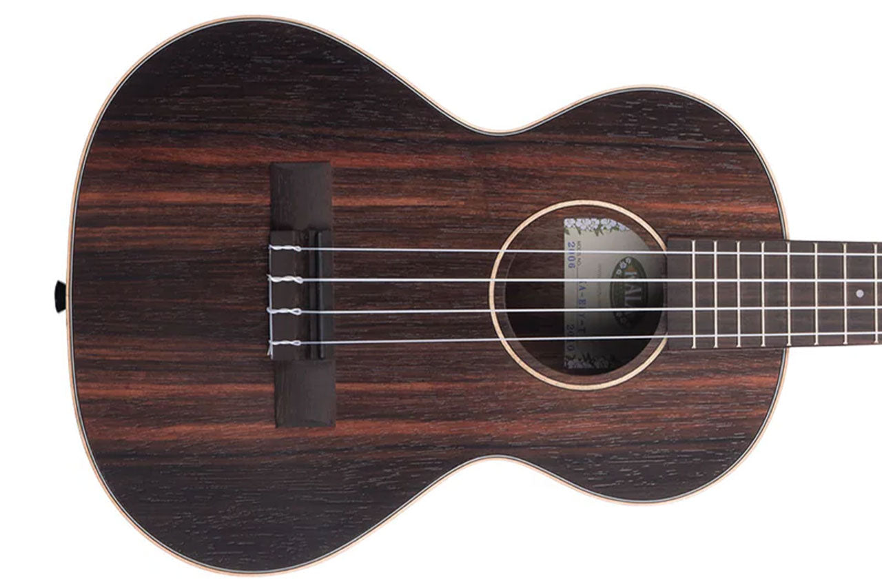 Kala Striped Ebony Tenor Ukulele