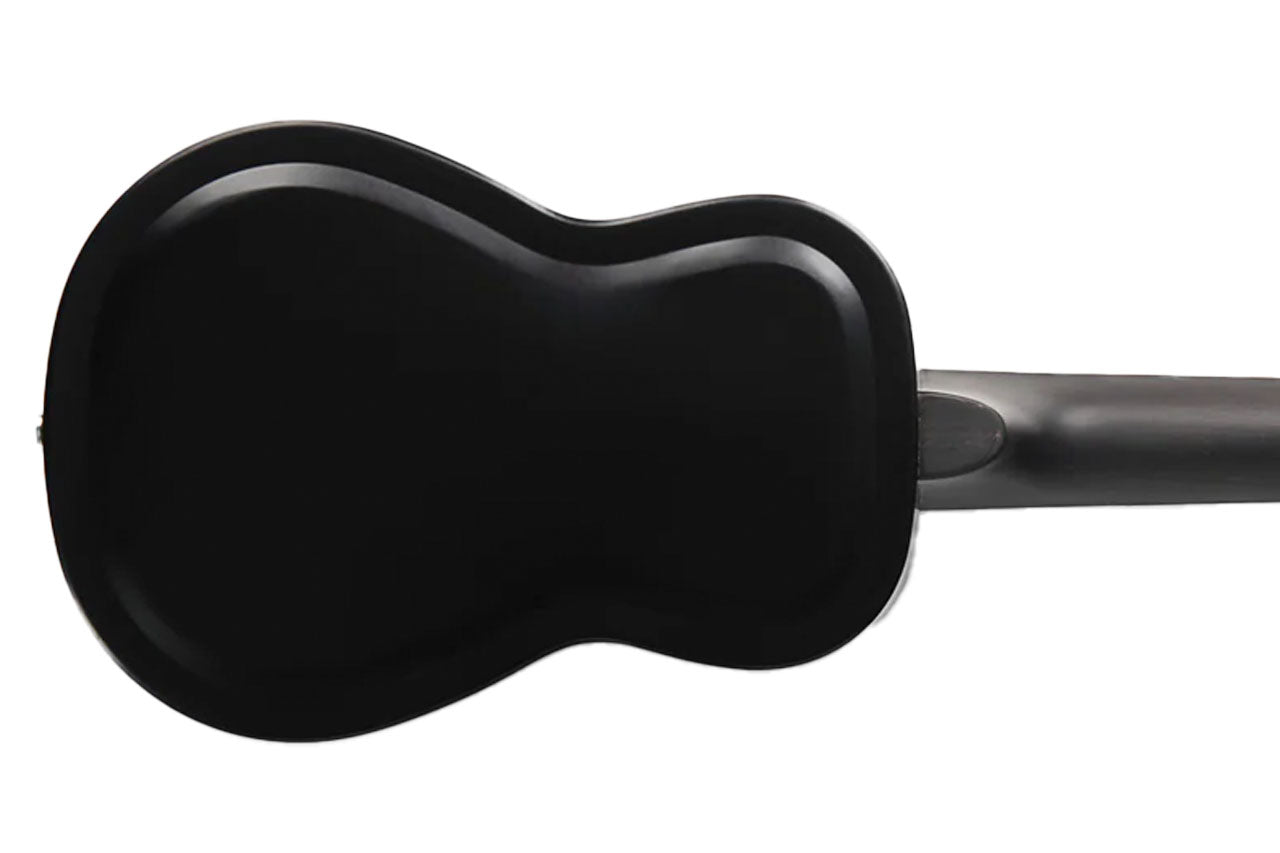 Kala Resonator Matte Black Baritone Ukulele
