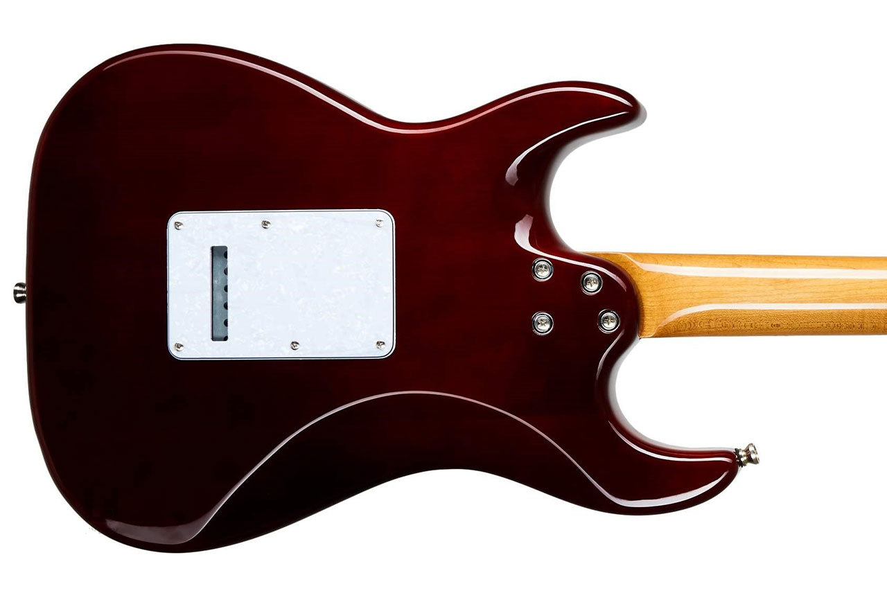 Jet JS-450 TBK Transparent Black Stratocaster Electric Guitar