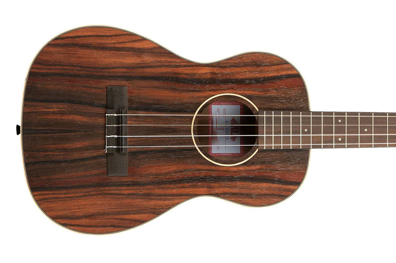 Kala Striped Ebony Baritone Ukulele