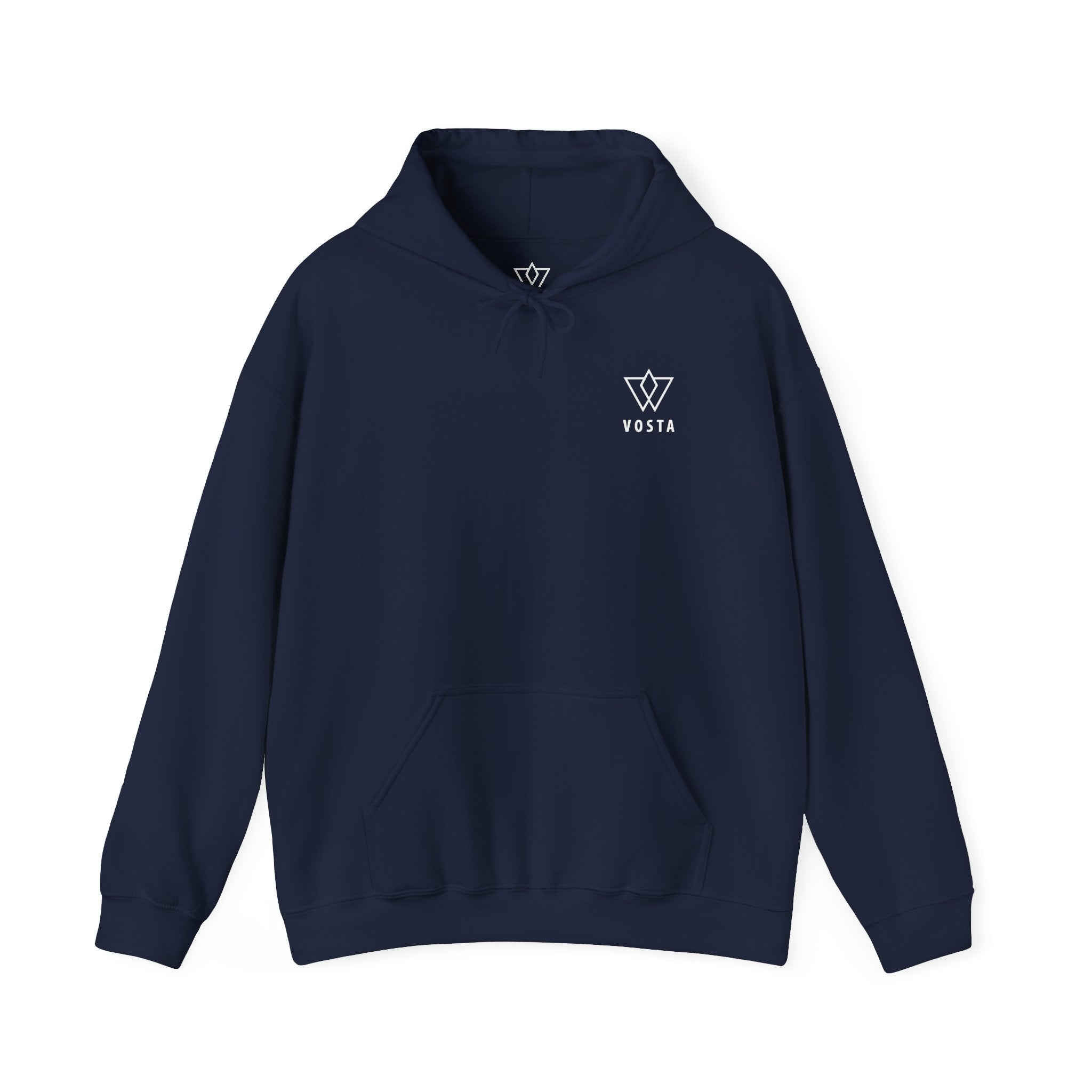 Vosta Hoodie - White Logo Pullover