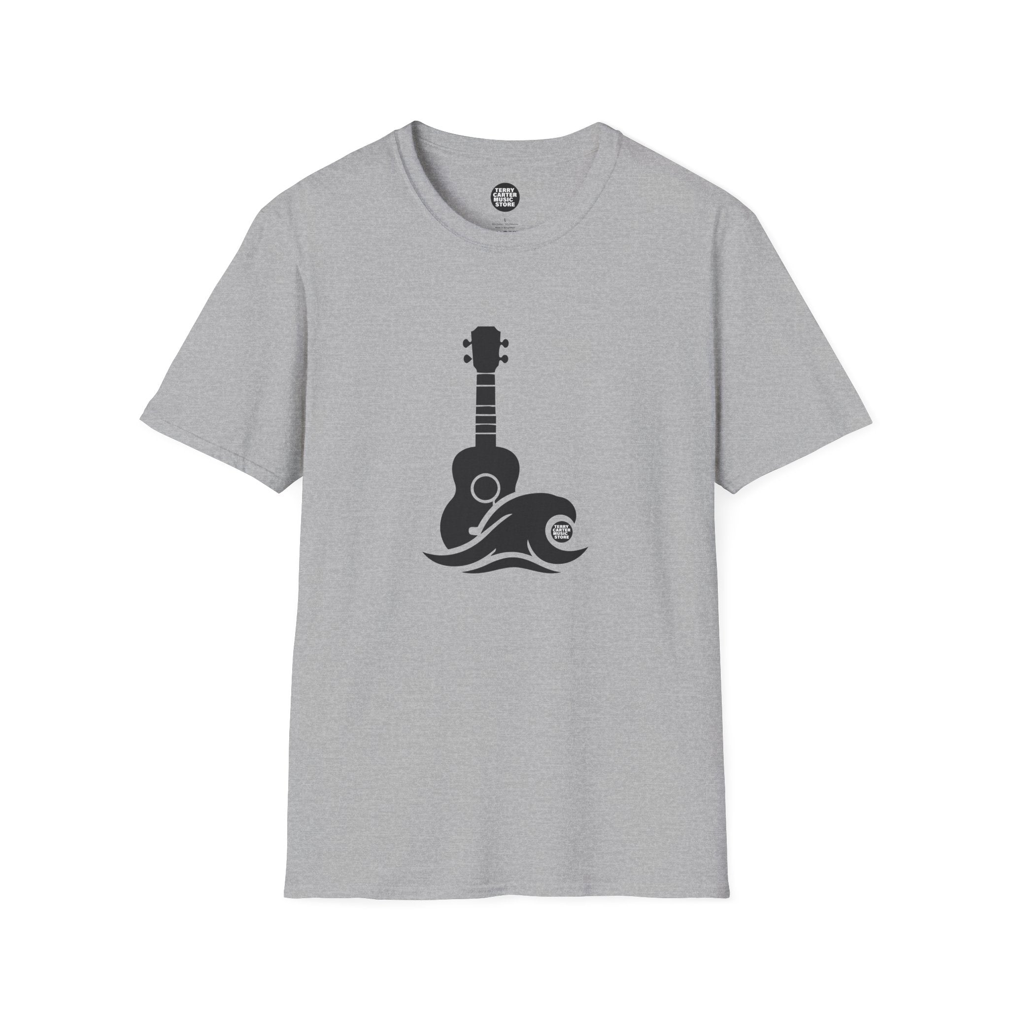 Ukulele Musician T‑Shirt - Black Logo