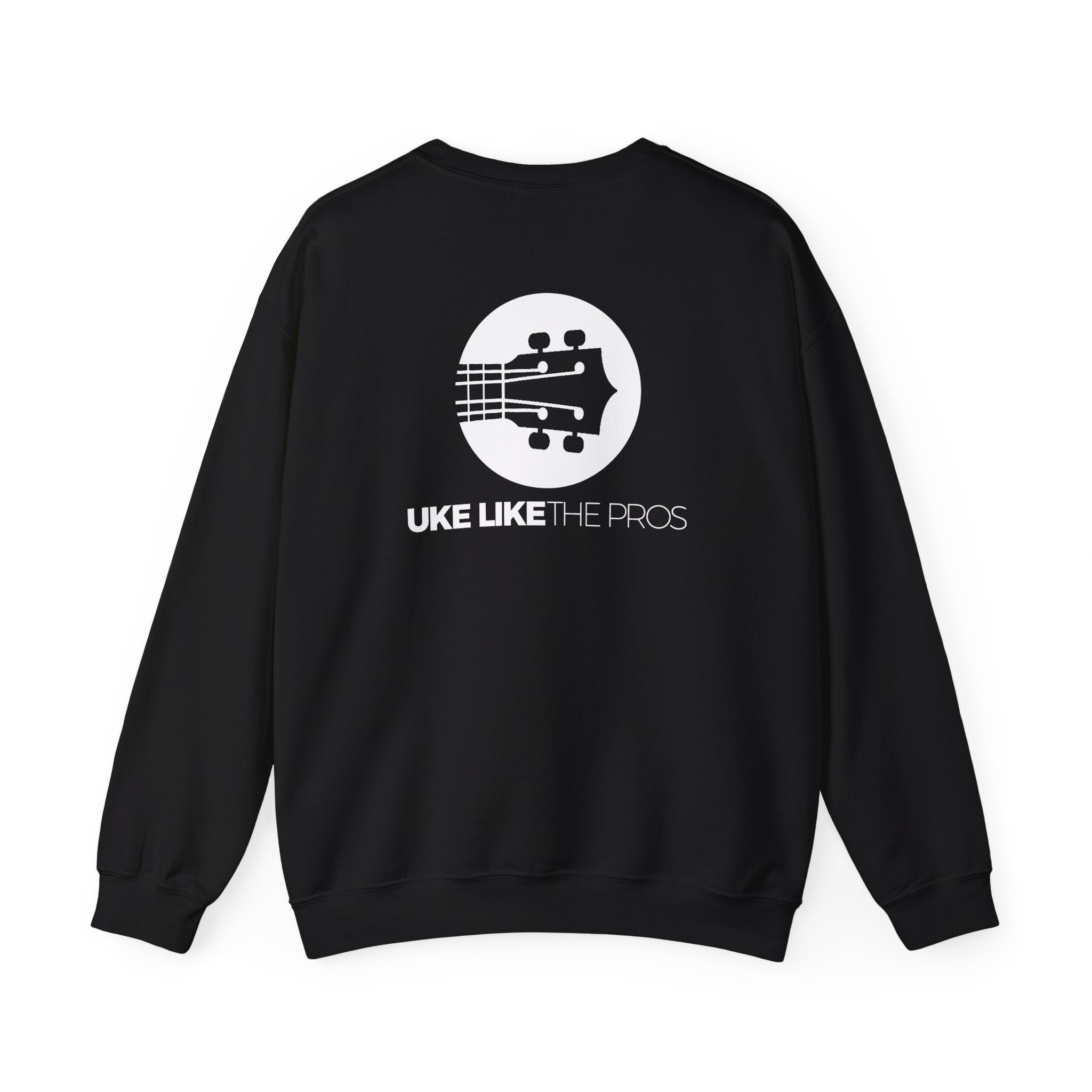 Uke Like The Pros Sweatshirt - White Logo