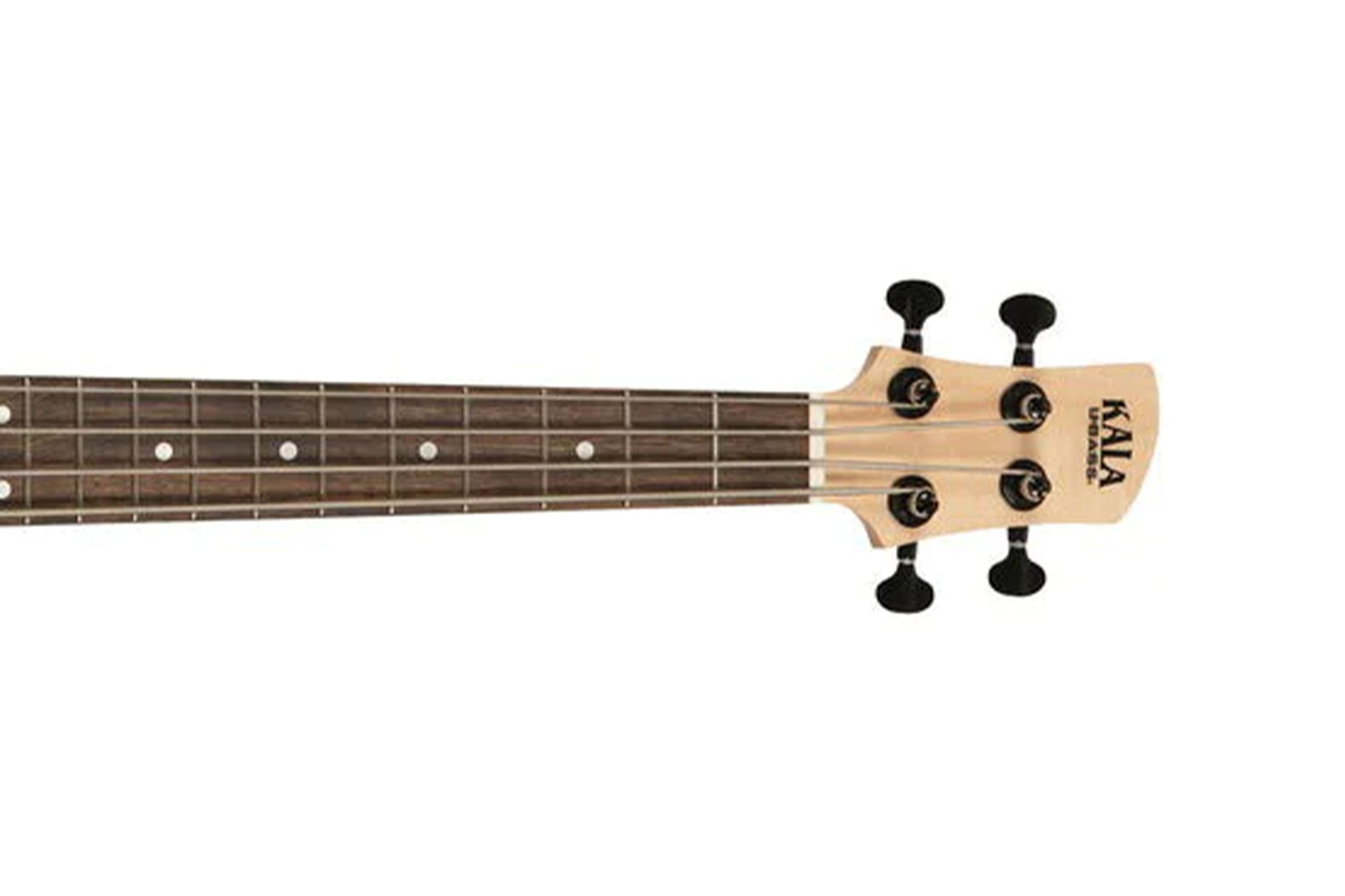 Kala Solid Body 4-String Jet Black Fretted U•BASS Left Handed