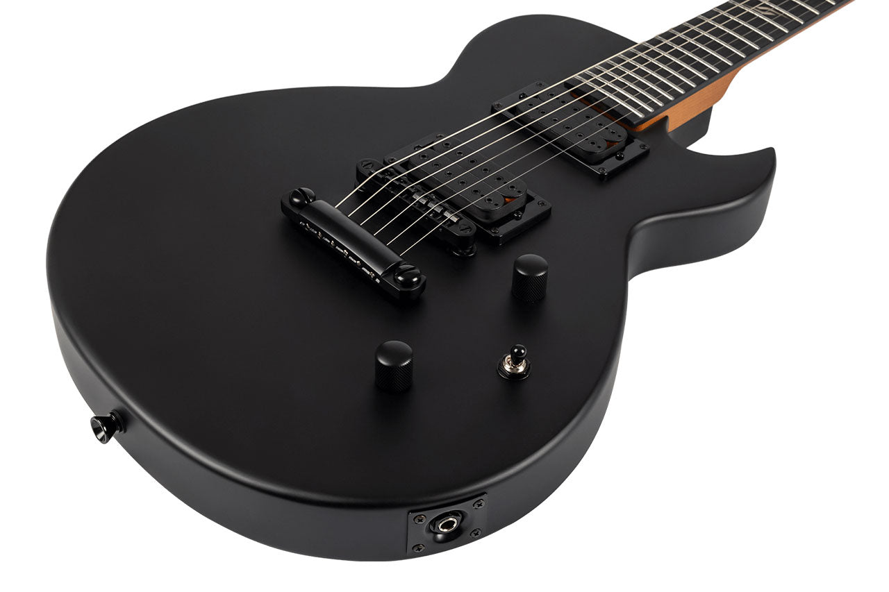 Spira L-400 MBK Black Electric Guitar