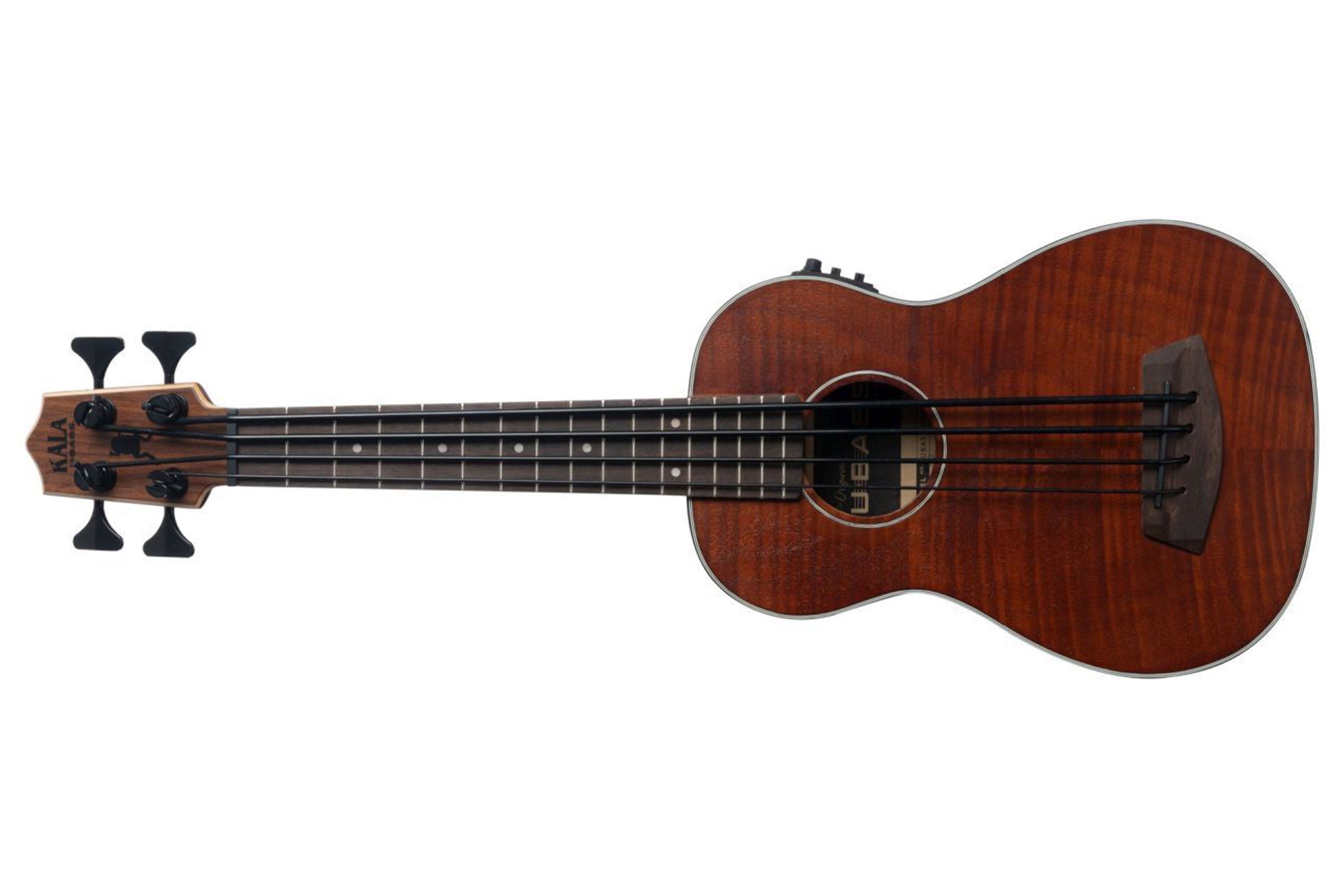 Kala Exotic Mahogany Left-Handed Acoustic-Electric U•BASS