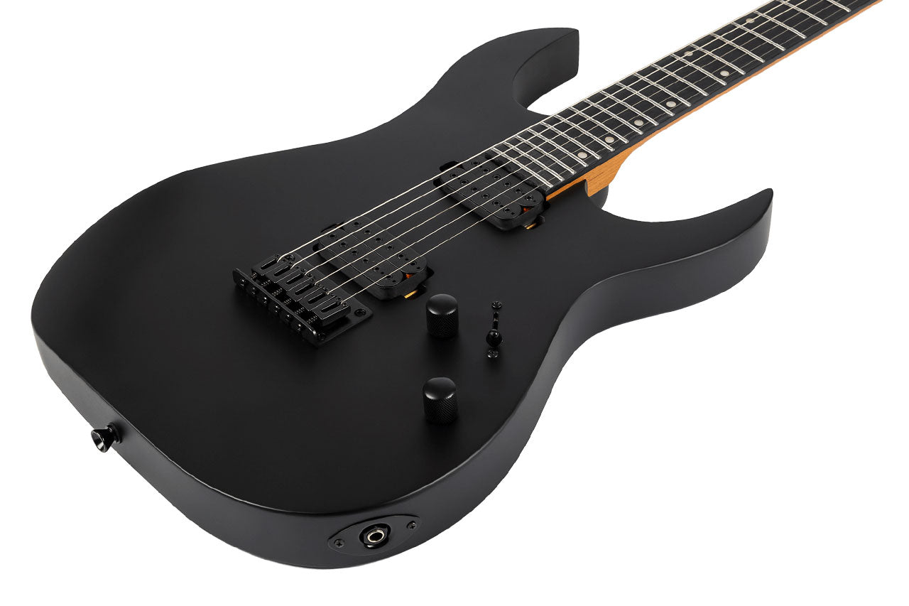 Spira S-400 MBK Black Electric Guitar