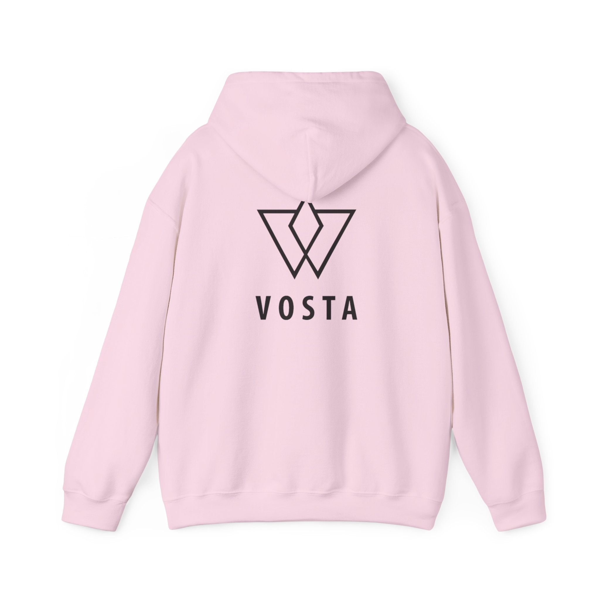 Vosta Hoodie - Black Logo Pullover