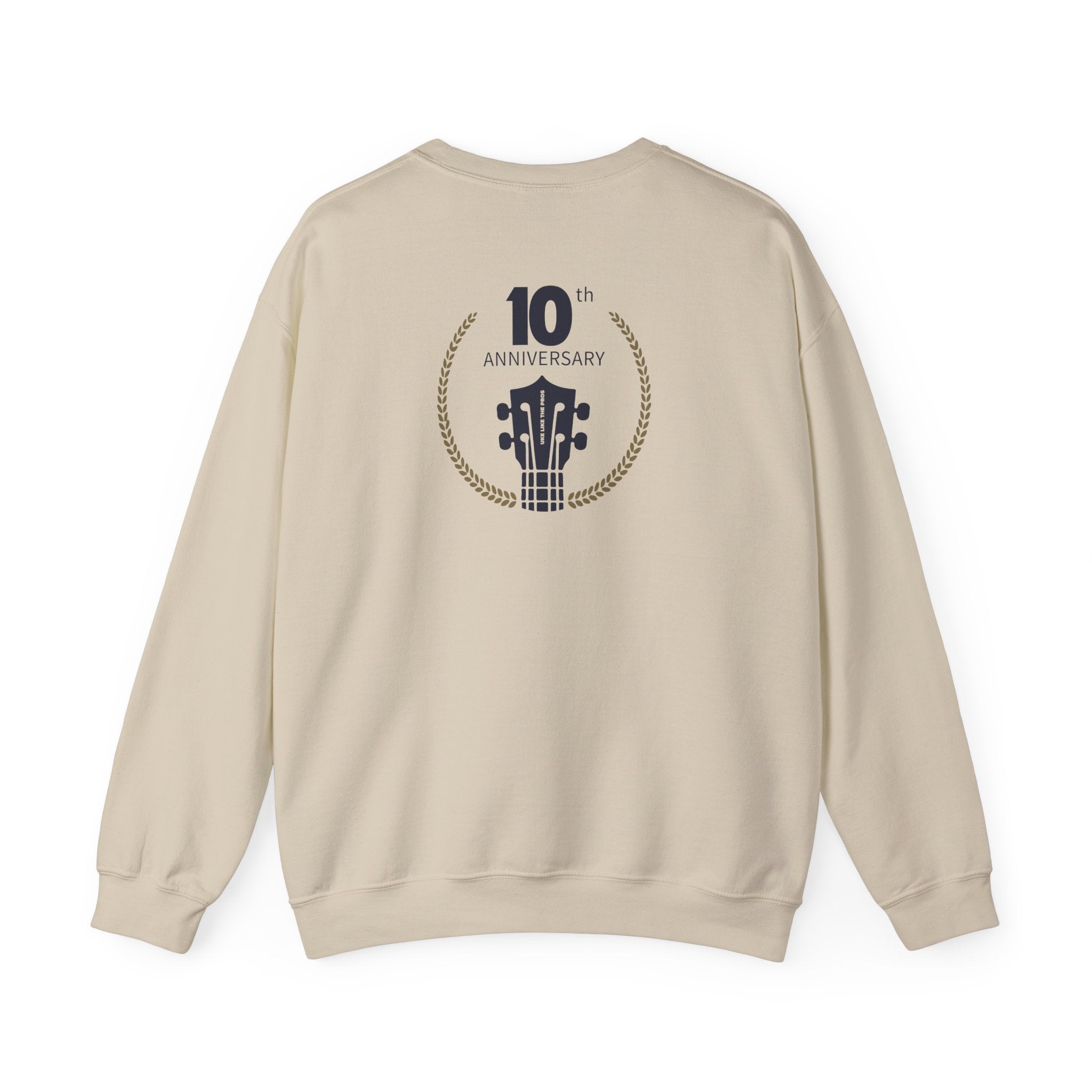 Uke Like The Pros 10th Anniversary Crewneck Sweatshirt