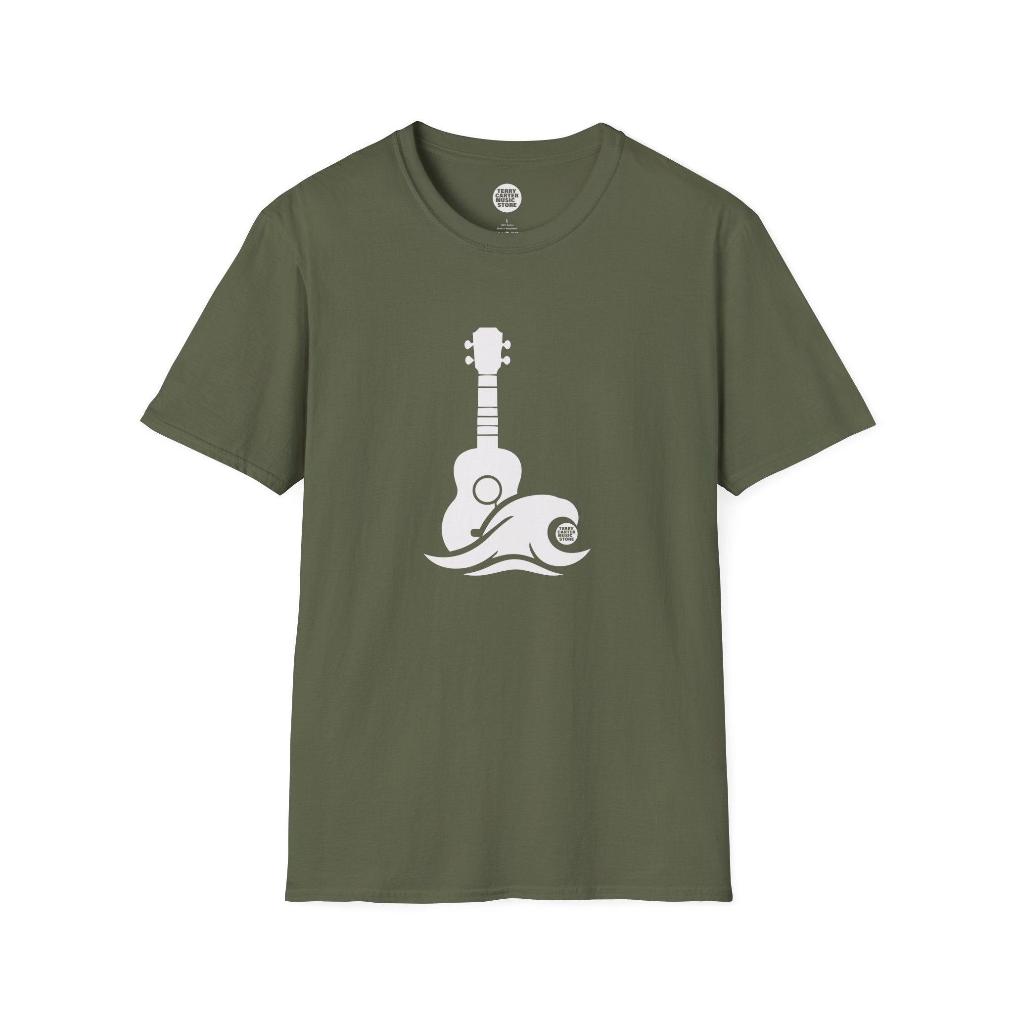 Ukulele Musician T‑Shirt - White Logo