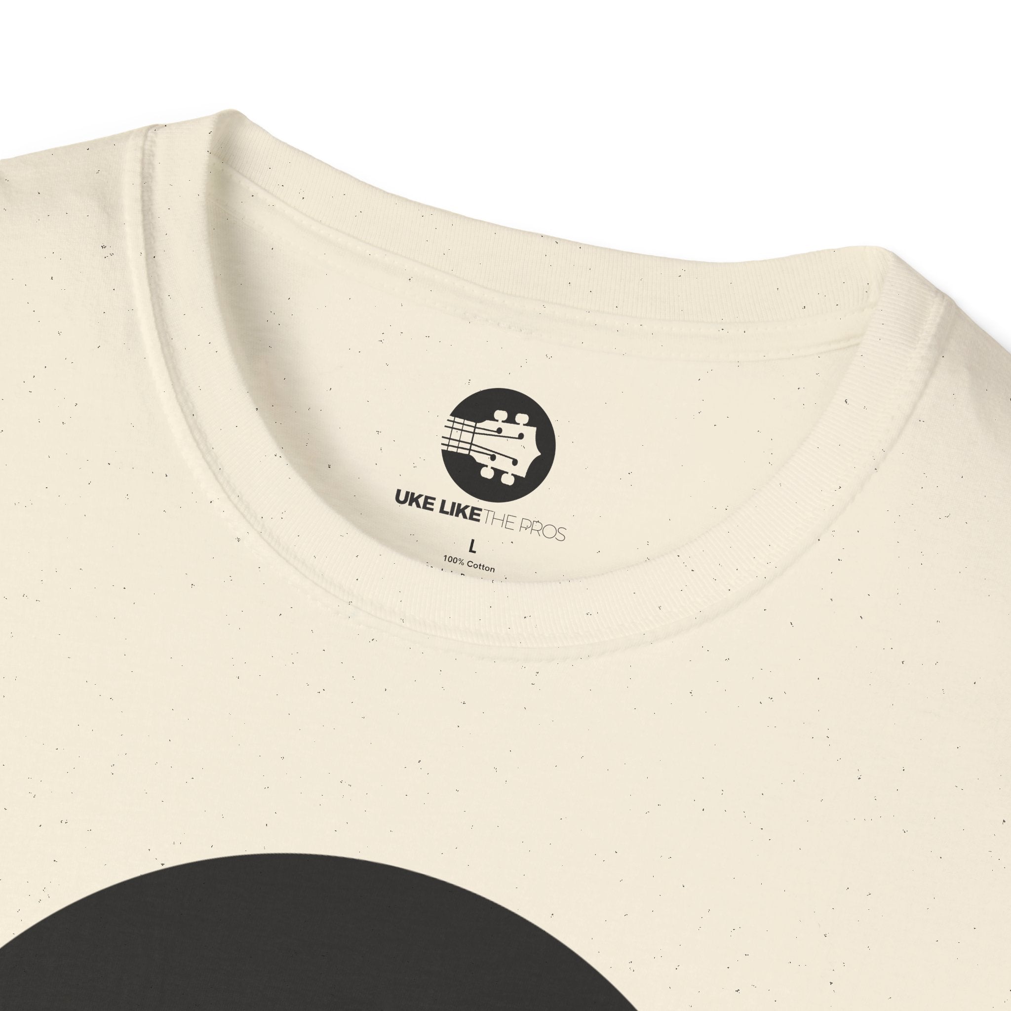 Uke Like The Pros T-Shirt - Black Logo