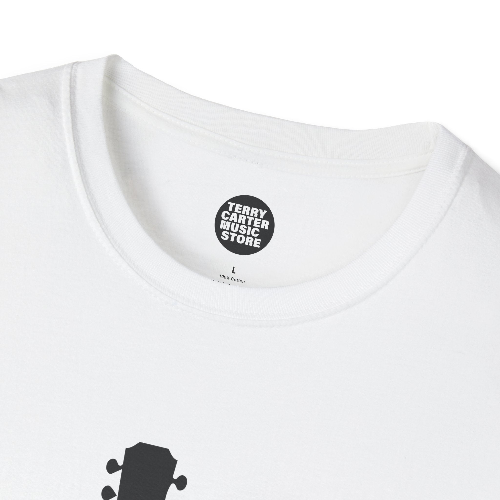 Ukulele Musician T‑Shirt - Black Logo