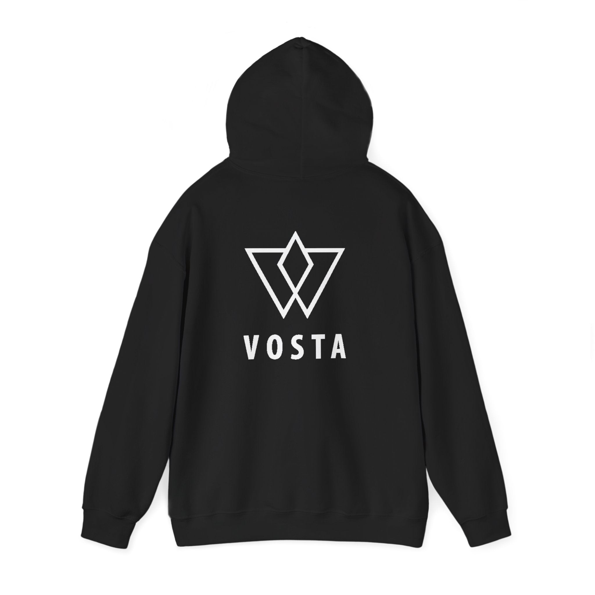 Vosta Hoodie - White Logo Pullover