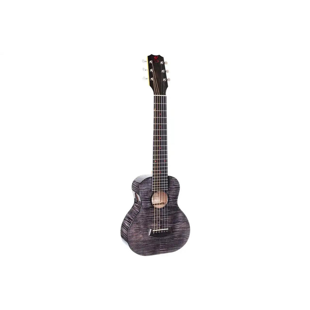 Example photo: an earlier Kanile'a Pohaku Pro GL6 guitarlele, angled full view