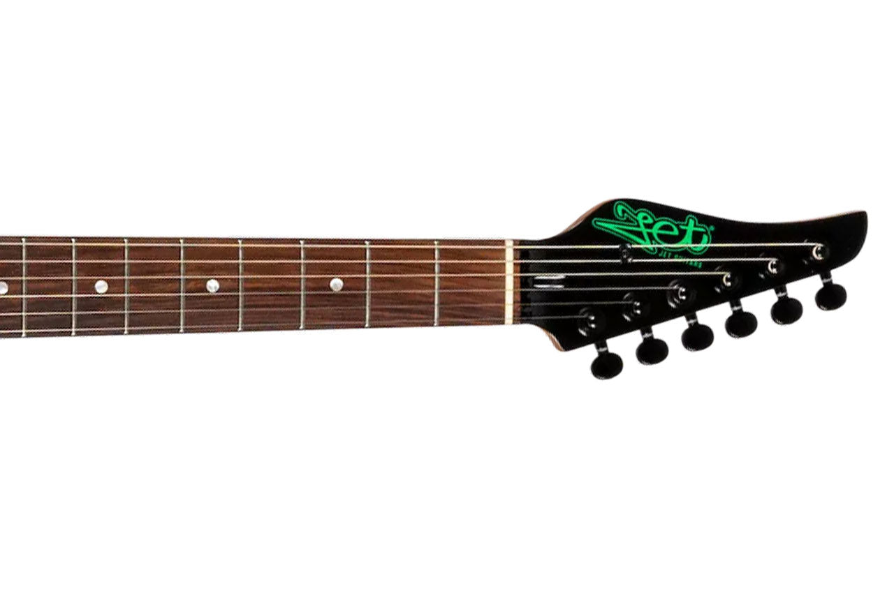 Jet JS-450 TGR R Transparent Green Electric Guitar
