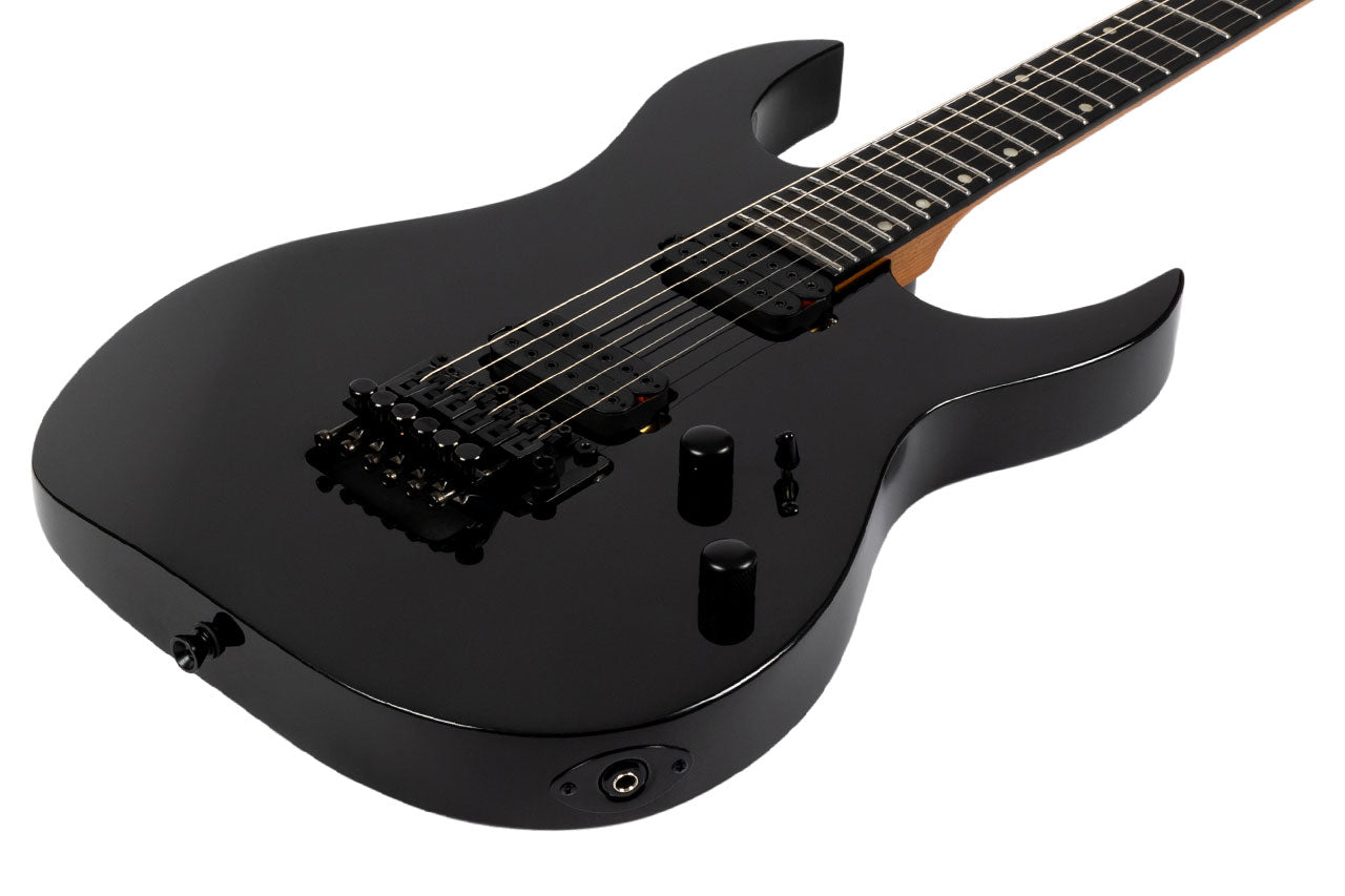 Spira S-420 BK Metallic Black Stratocaster Electric Guitar