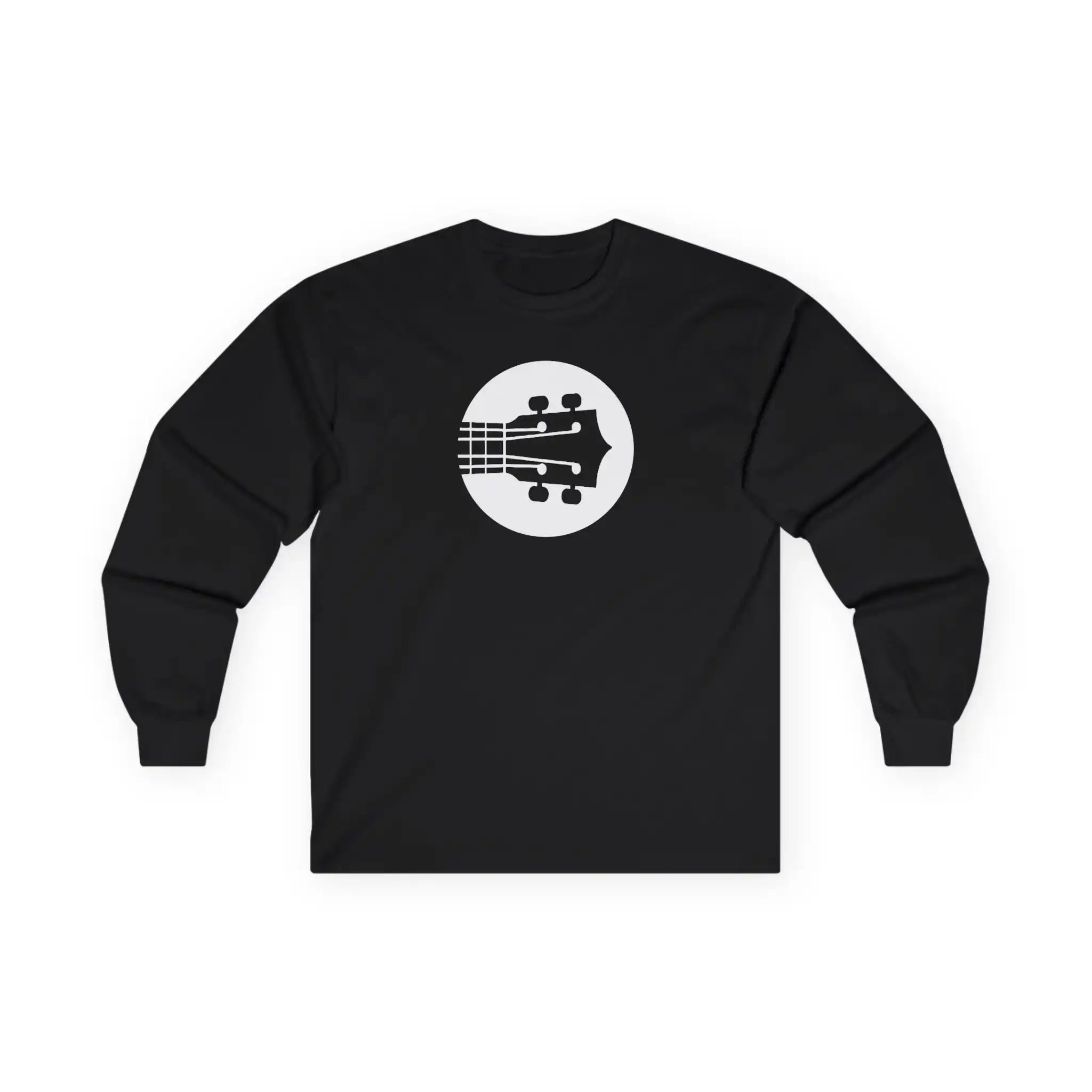 Uke Like The Pros Long Sleeve T-Shirt - White Logo