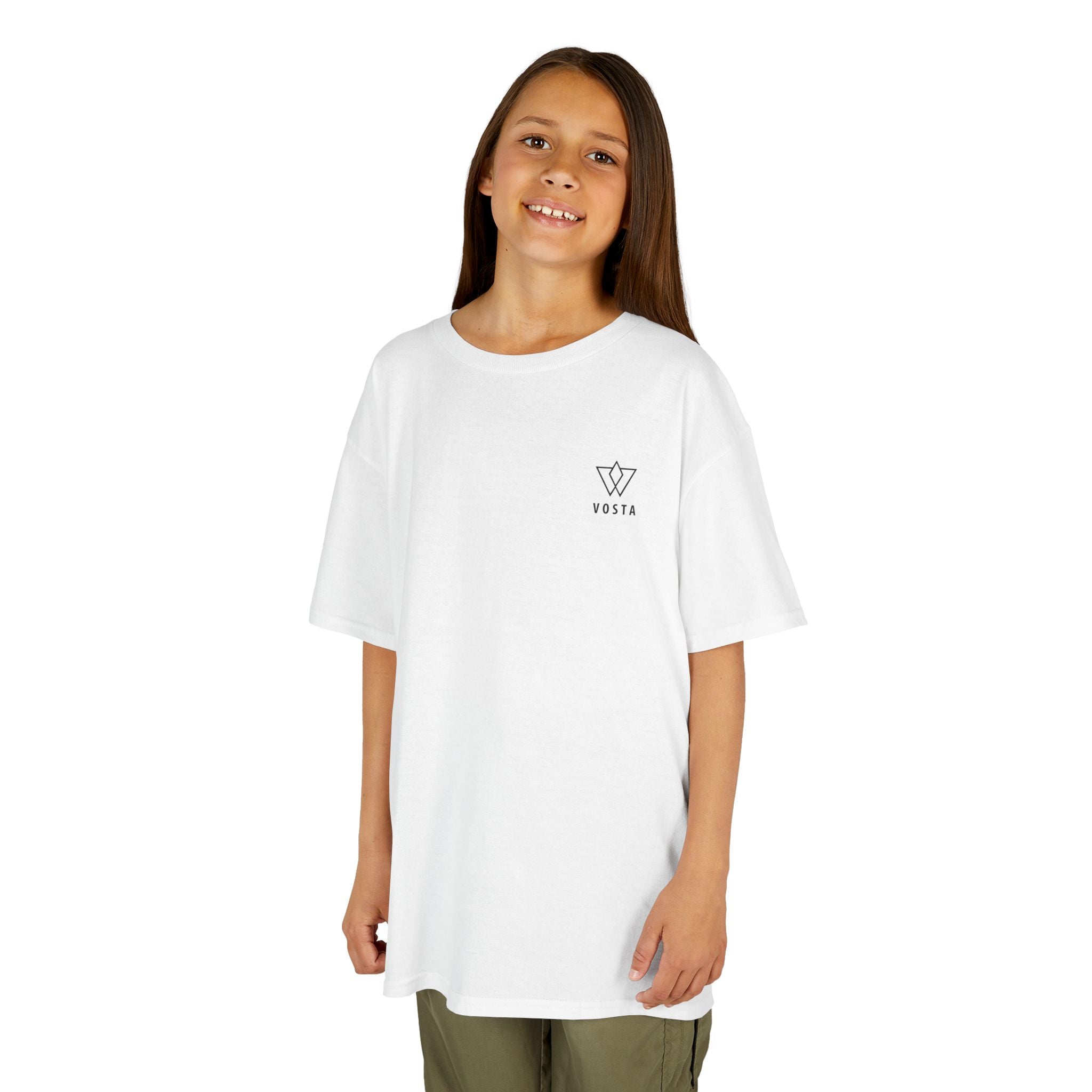 Vosta Kids T-Shirt — Black Logo