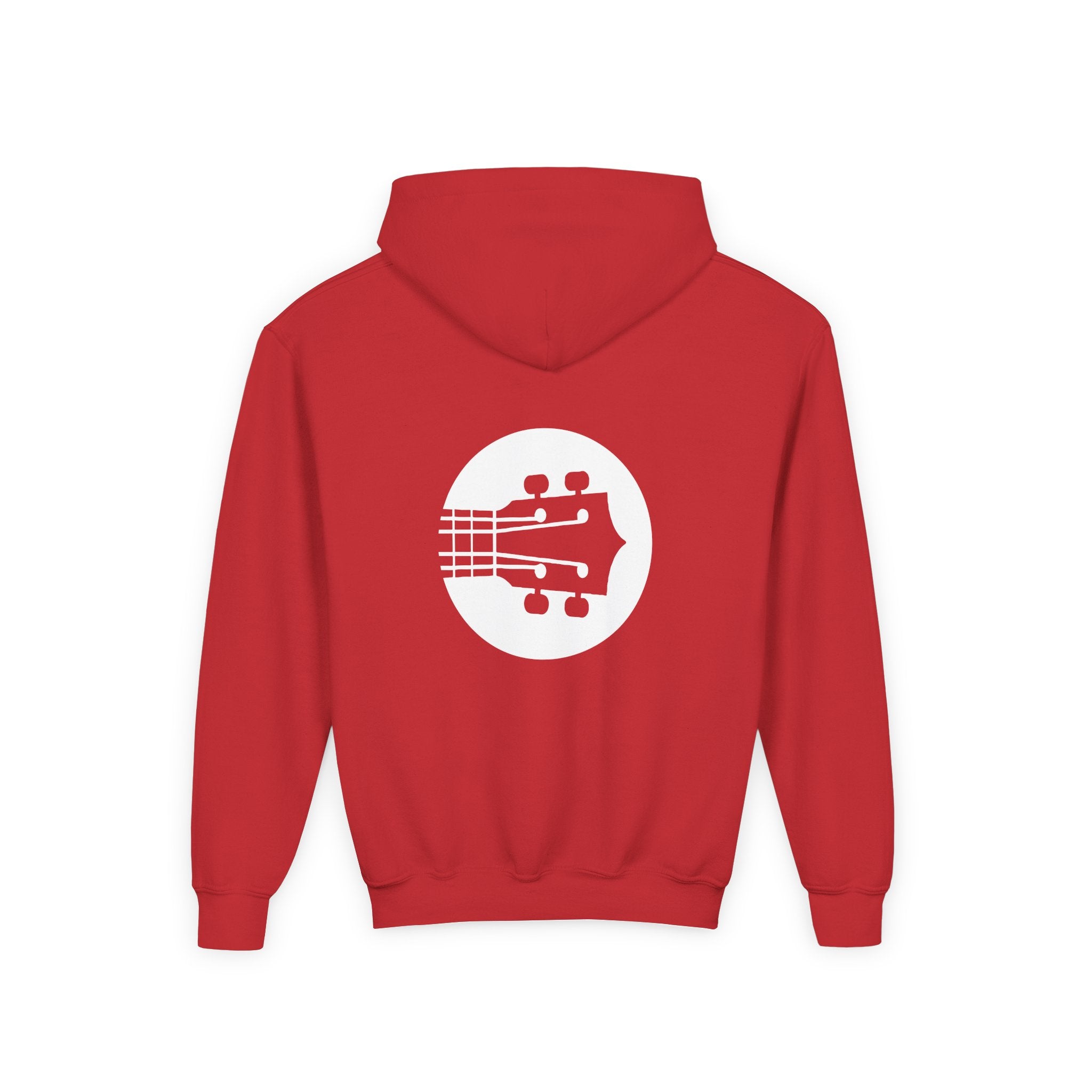 Uke Like The Pros Youth Hoodie - White Logo