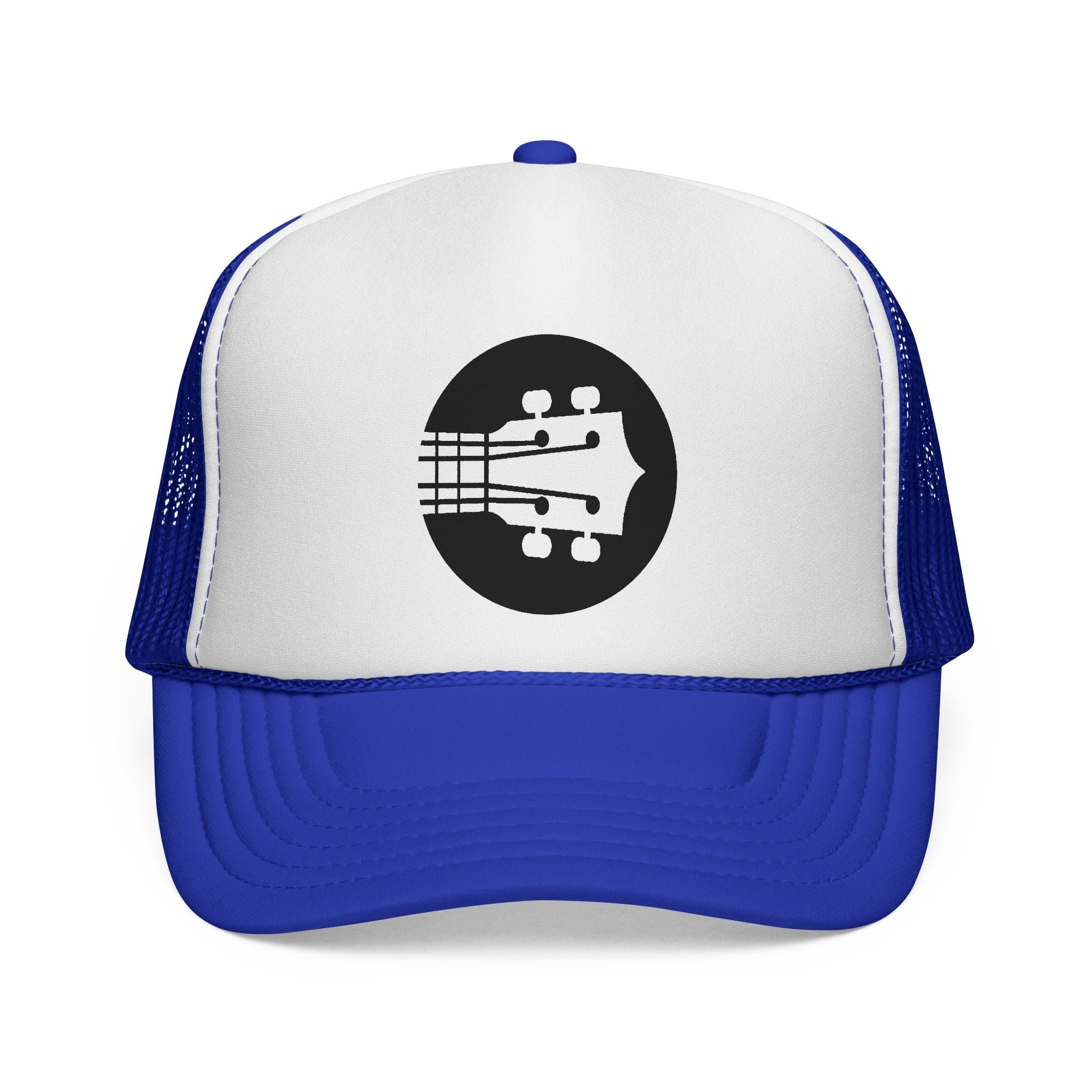 Uke Like The Pros Trucker Hat - Black Logo