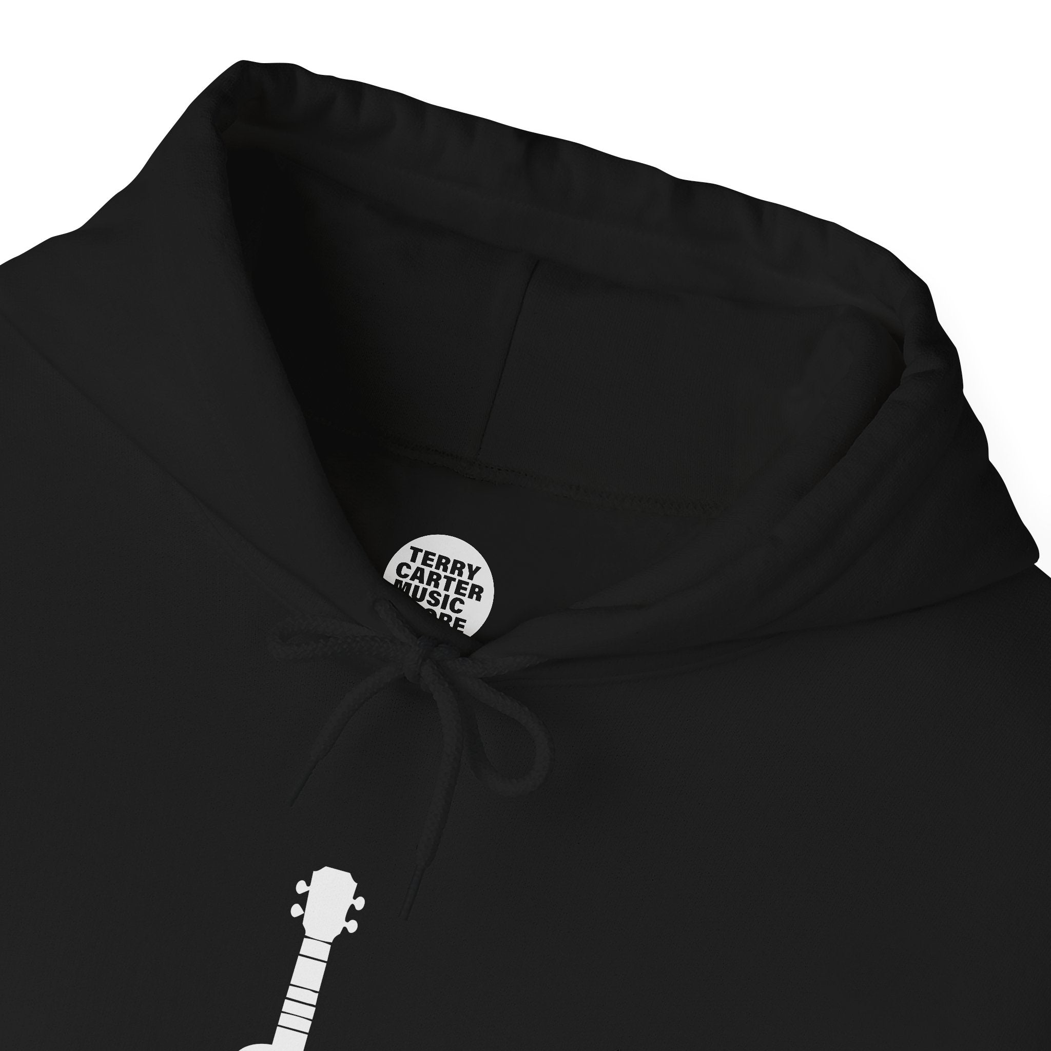 Ukulele Musician Hoodie - Black Logo