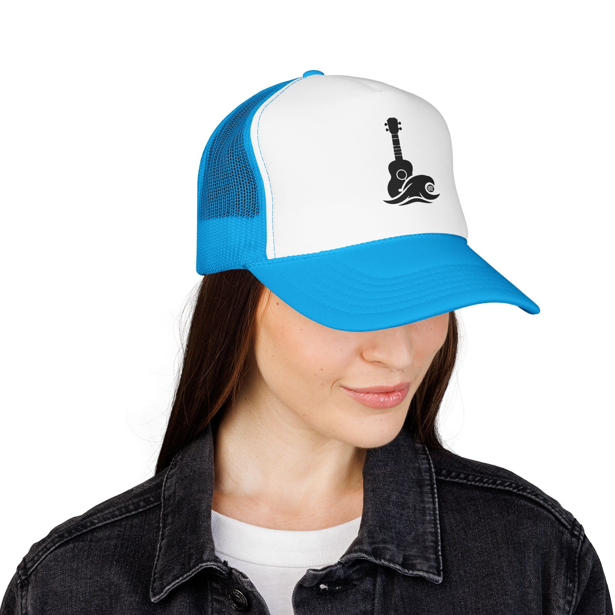 Ukulele Musician Foam Trucker Hat