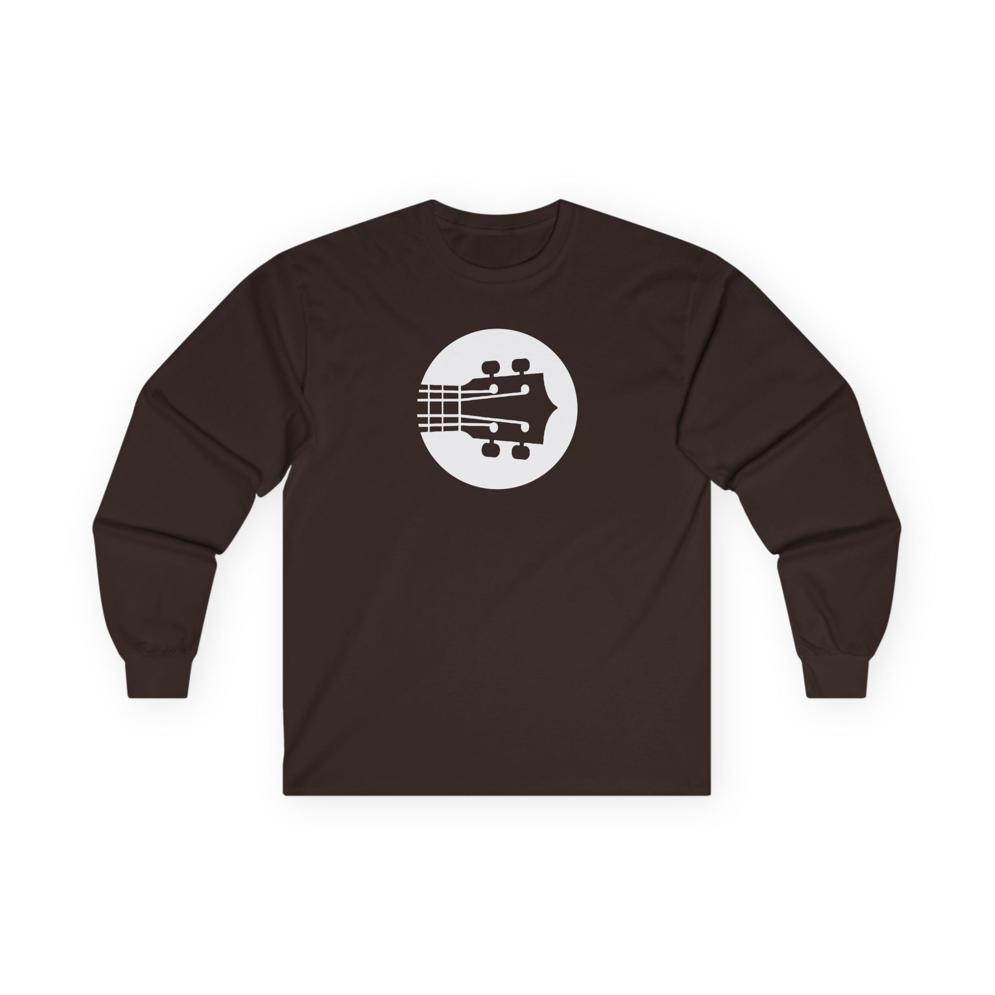 Uke Like The Pros Long Sleeve T-Shirt - White Logo