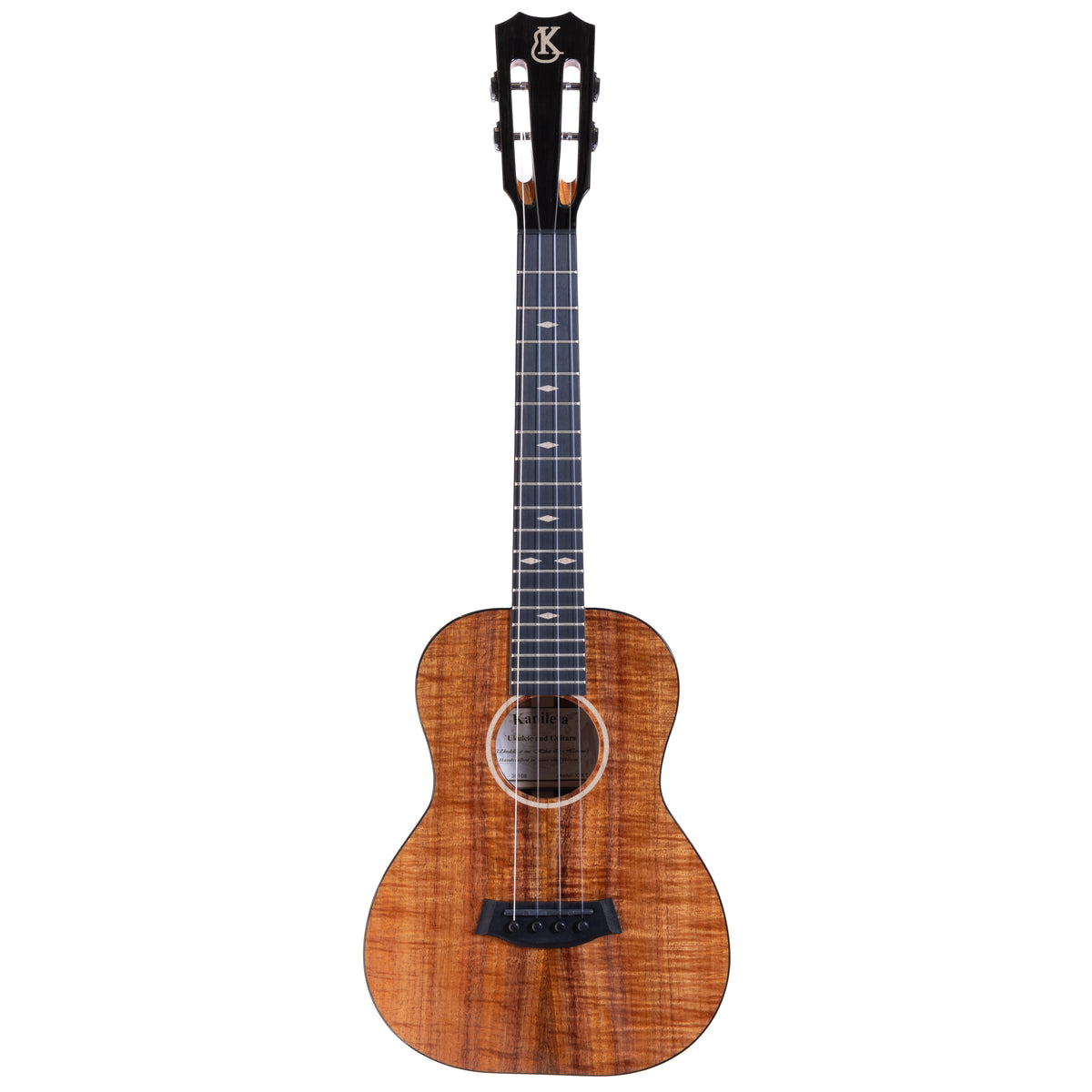 Kanile'a KTR-T Mastergrade Koa Tenor Ukulele, serial 30108: full front view